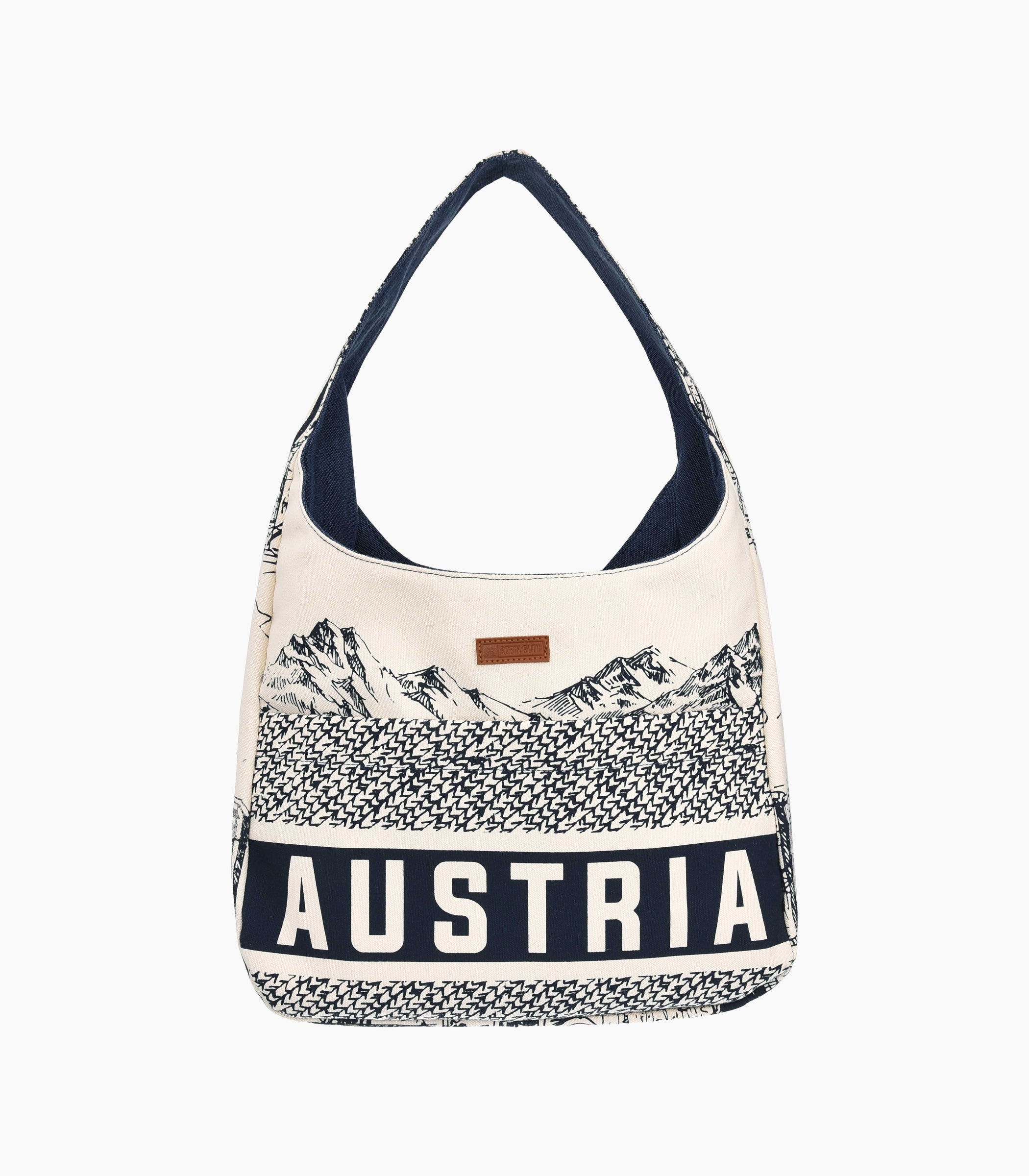Austria Shoulder Hobo Bag - Large - Robin Ruth