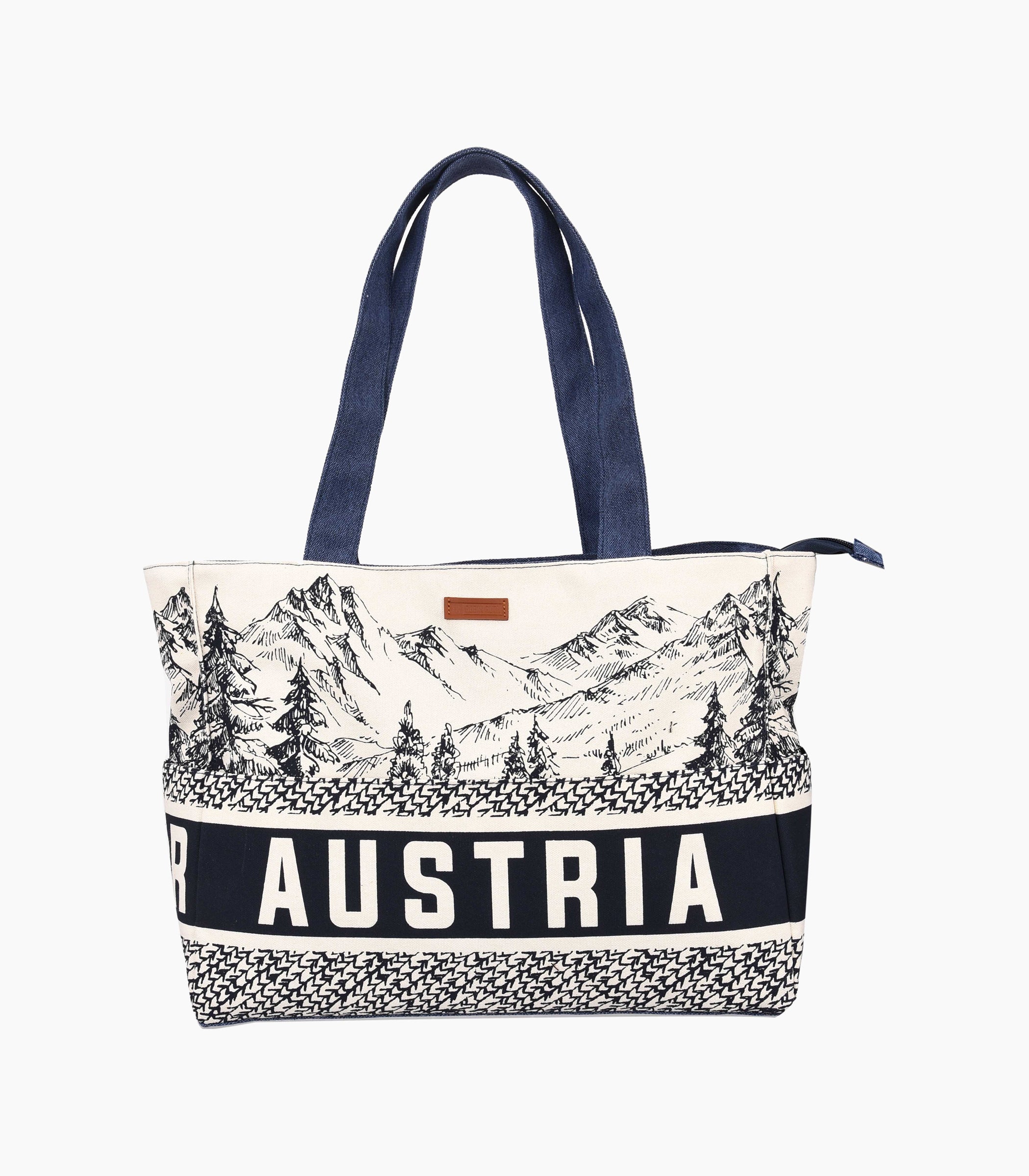 Austria Shopper Tote Bag - Large - Robin Ruth