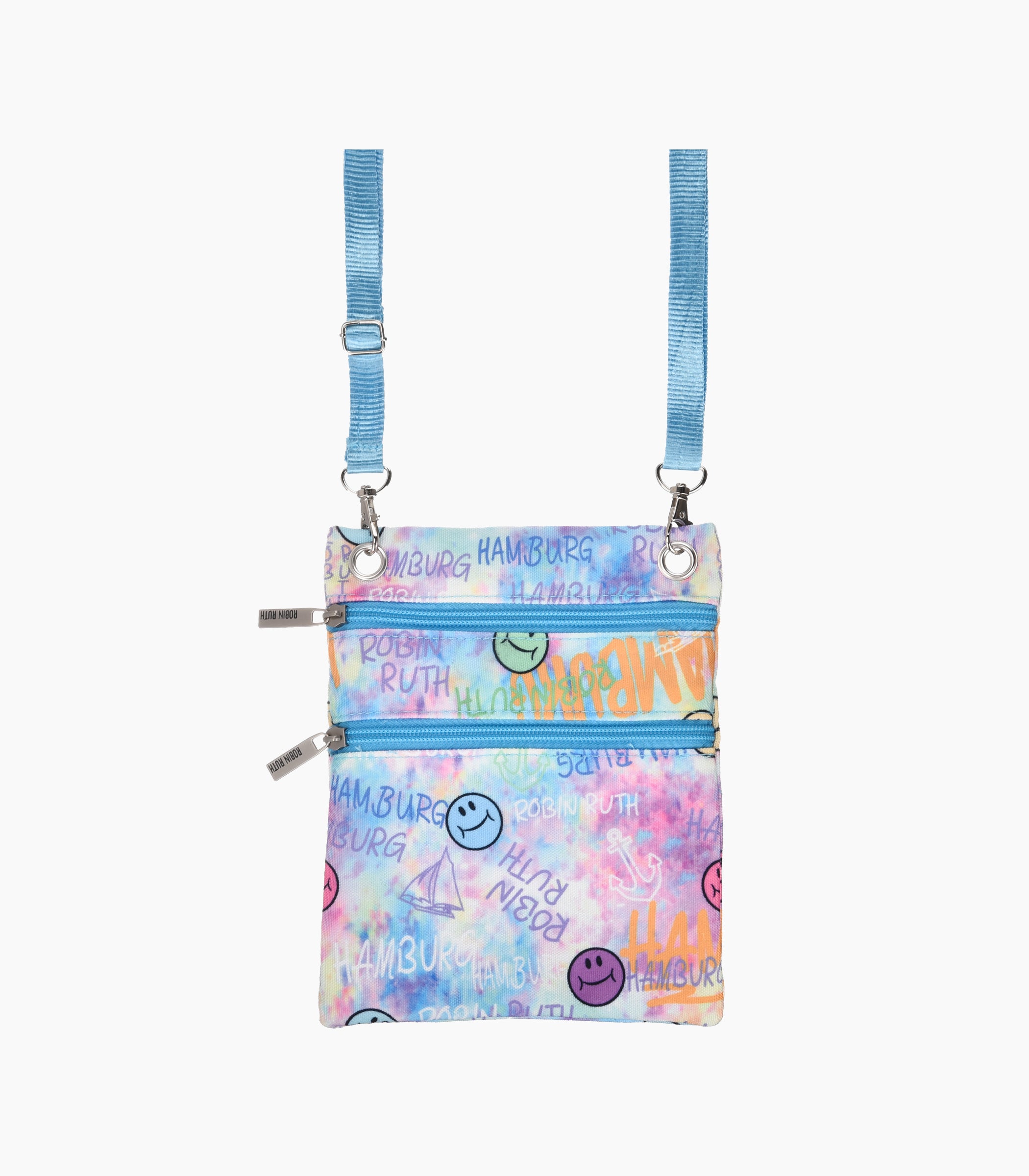 Hamburg Passport Bag Smiley - Robin Ruth