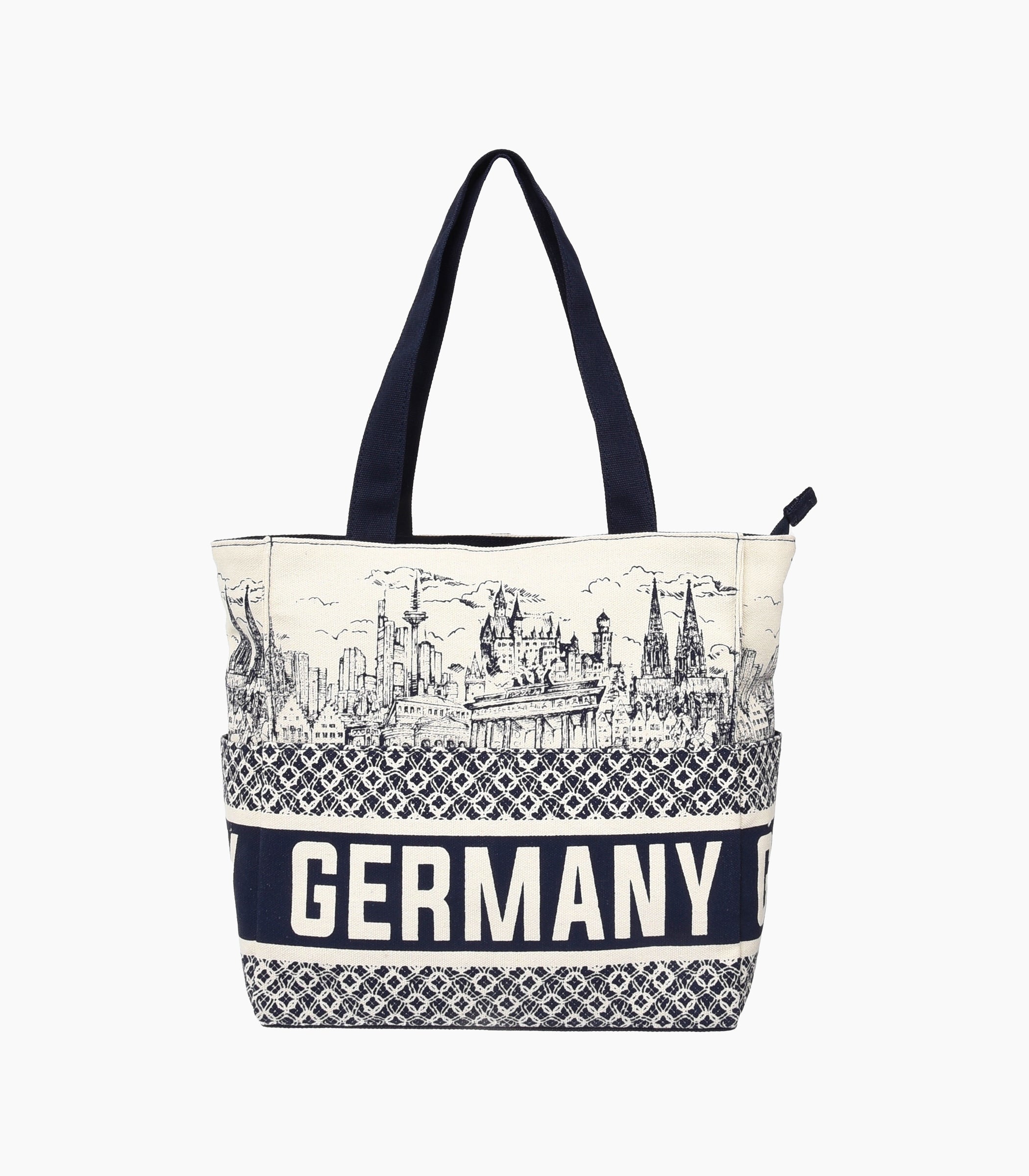 Germany Shopper Tote Bag  - Small - Robin Ruth