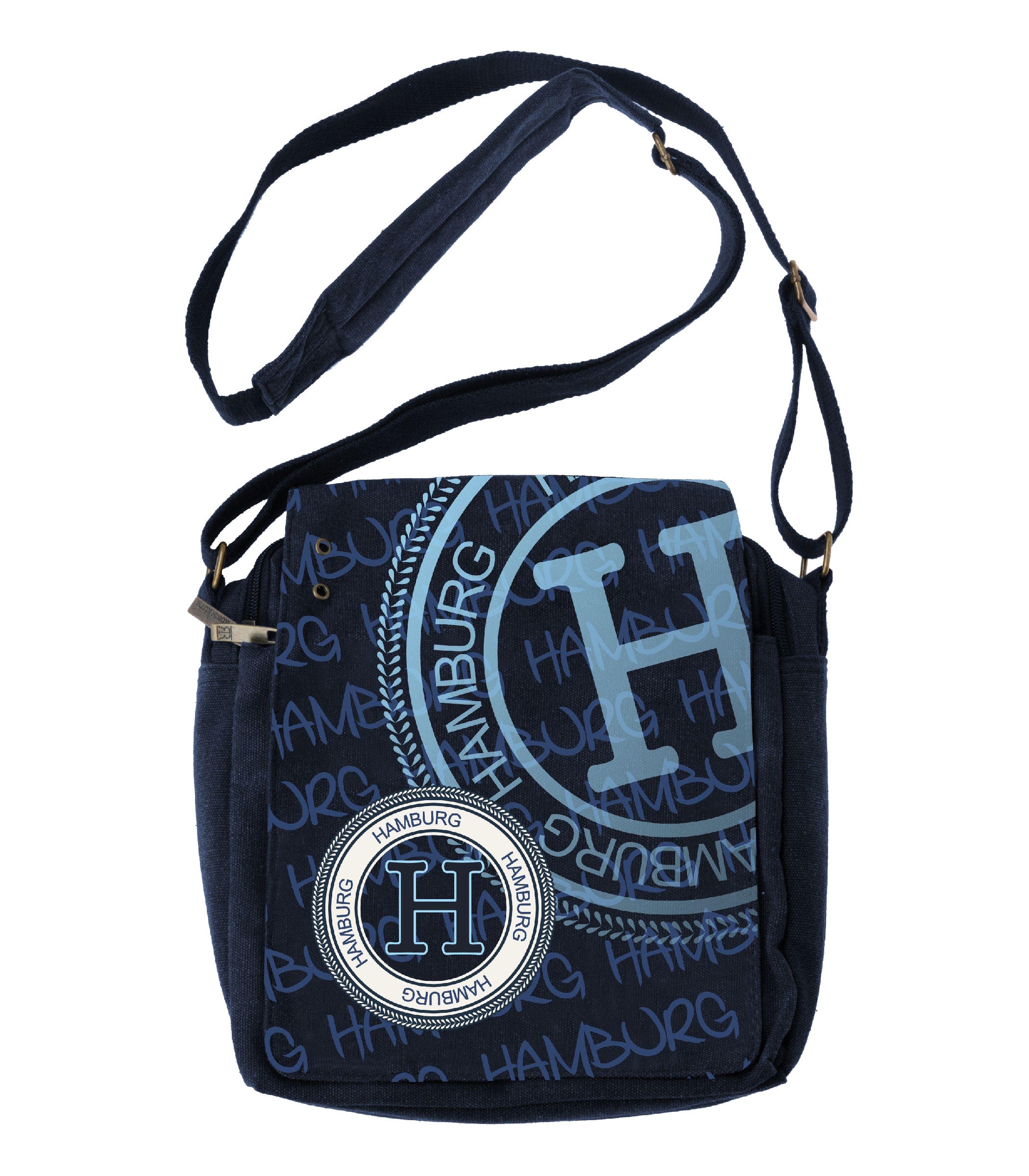 Hamburg Messenger Bag Stamp - Small