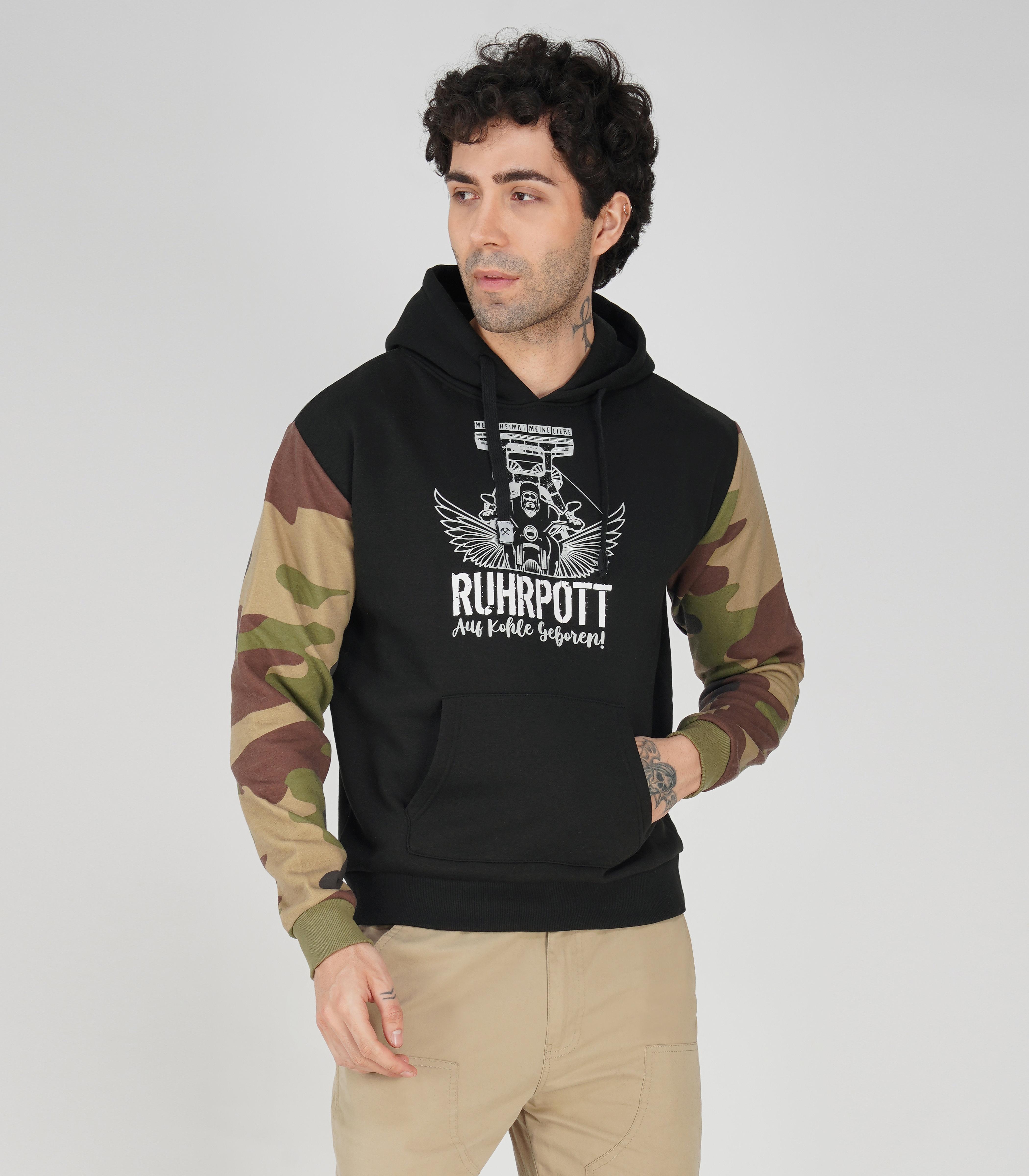 Ruhrpott Pullover Hoodie Men-RRH04