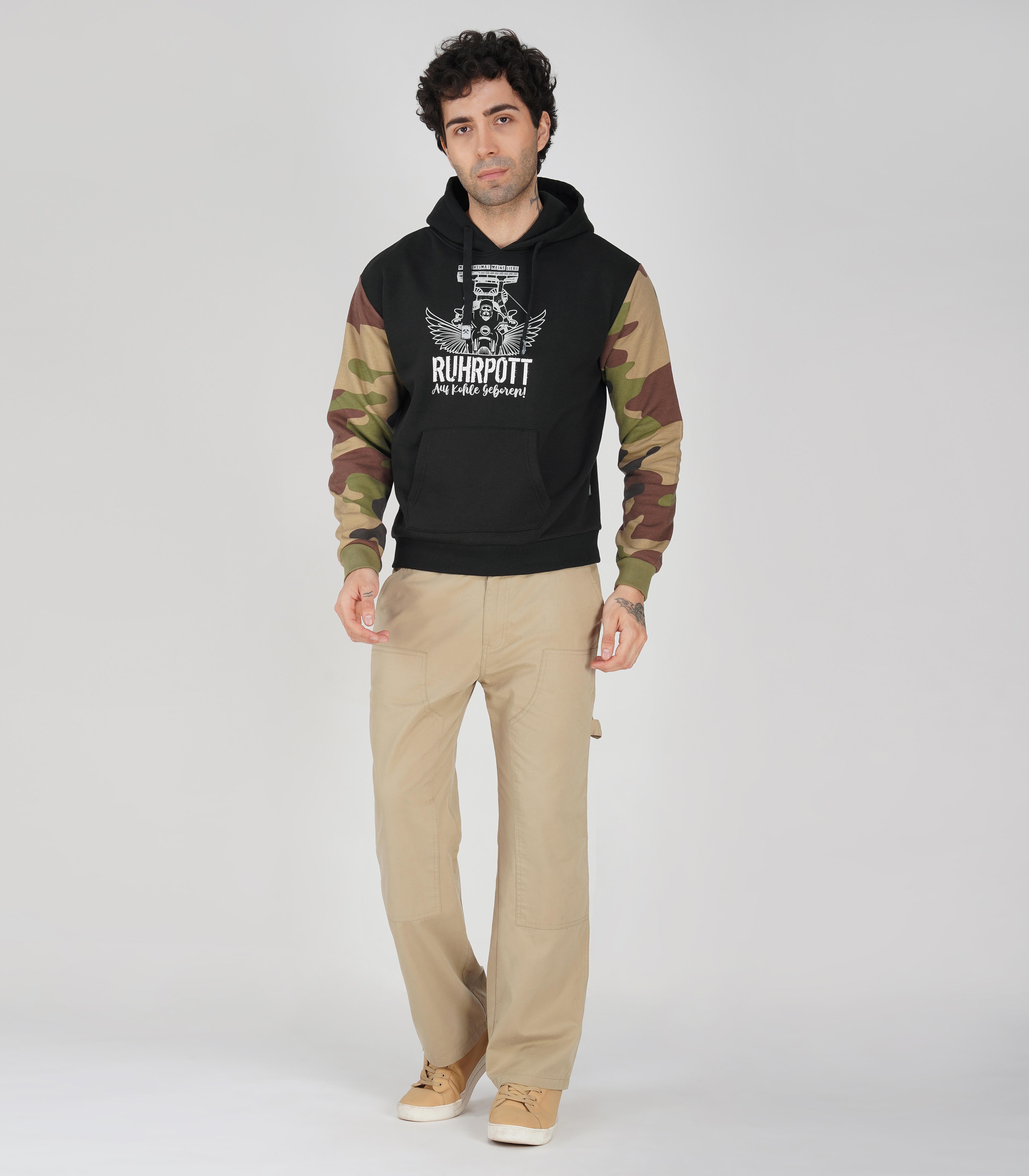 Ruhrpott Pullover Hoodie Men-RRH04