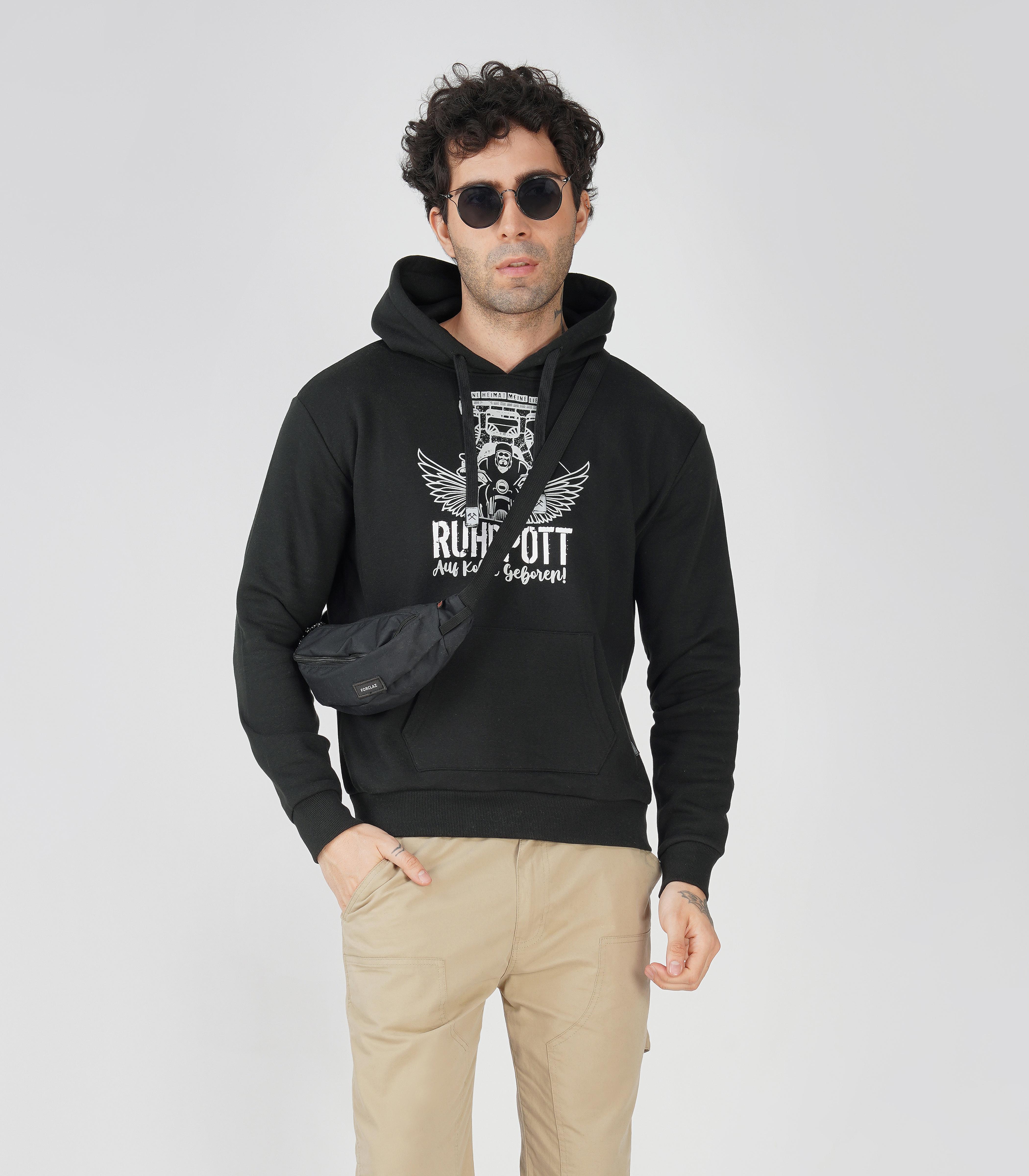 Ruhrpott Pullover Hoodie Men-RRH05