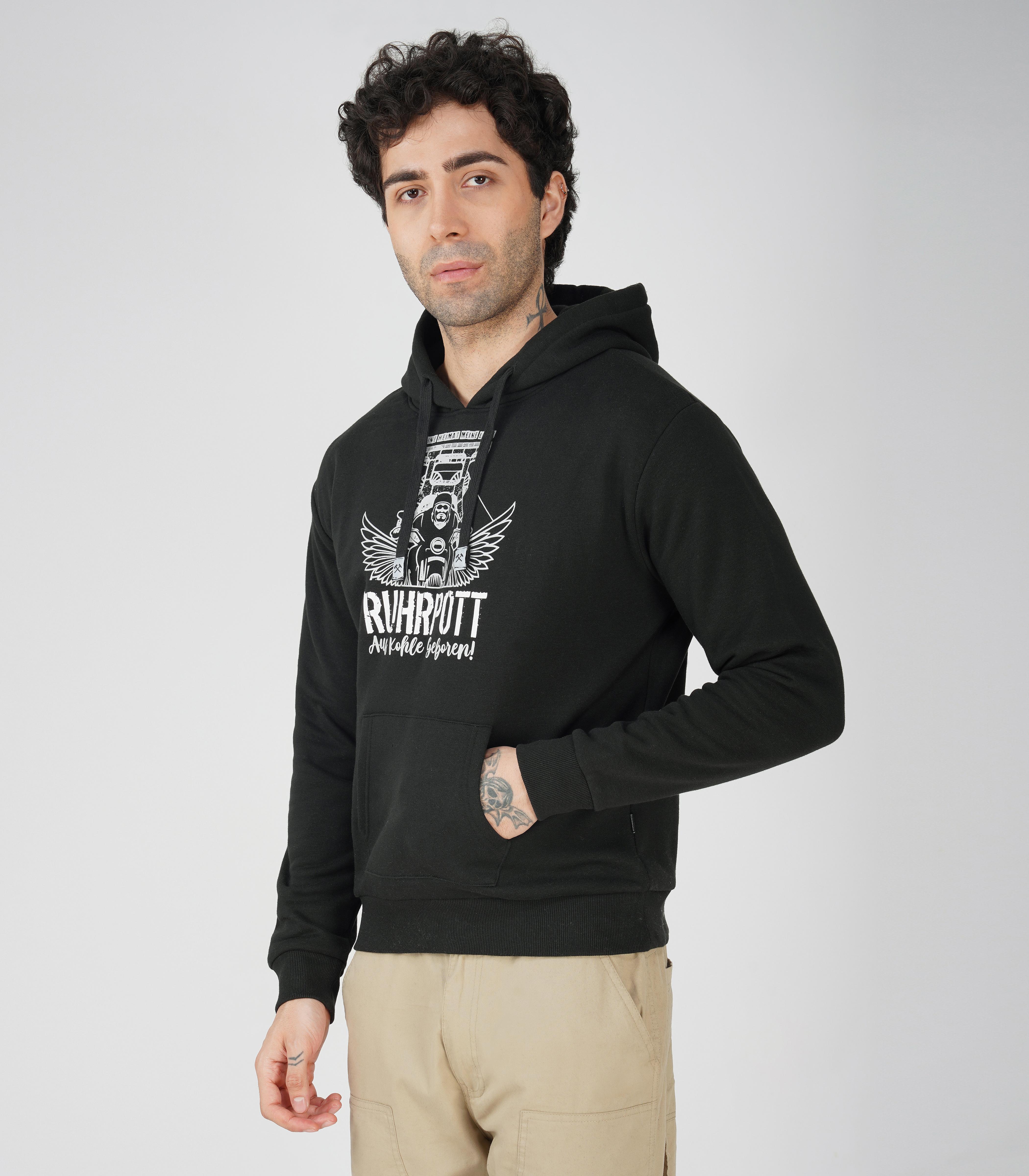 Ruhrpott Pullover Hoodie Men-RRH05