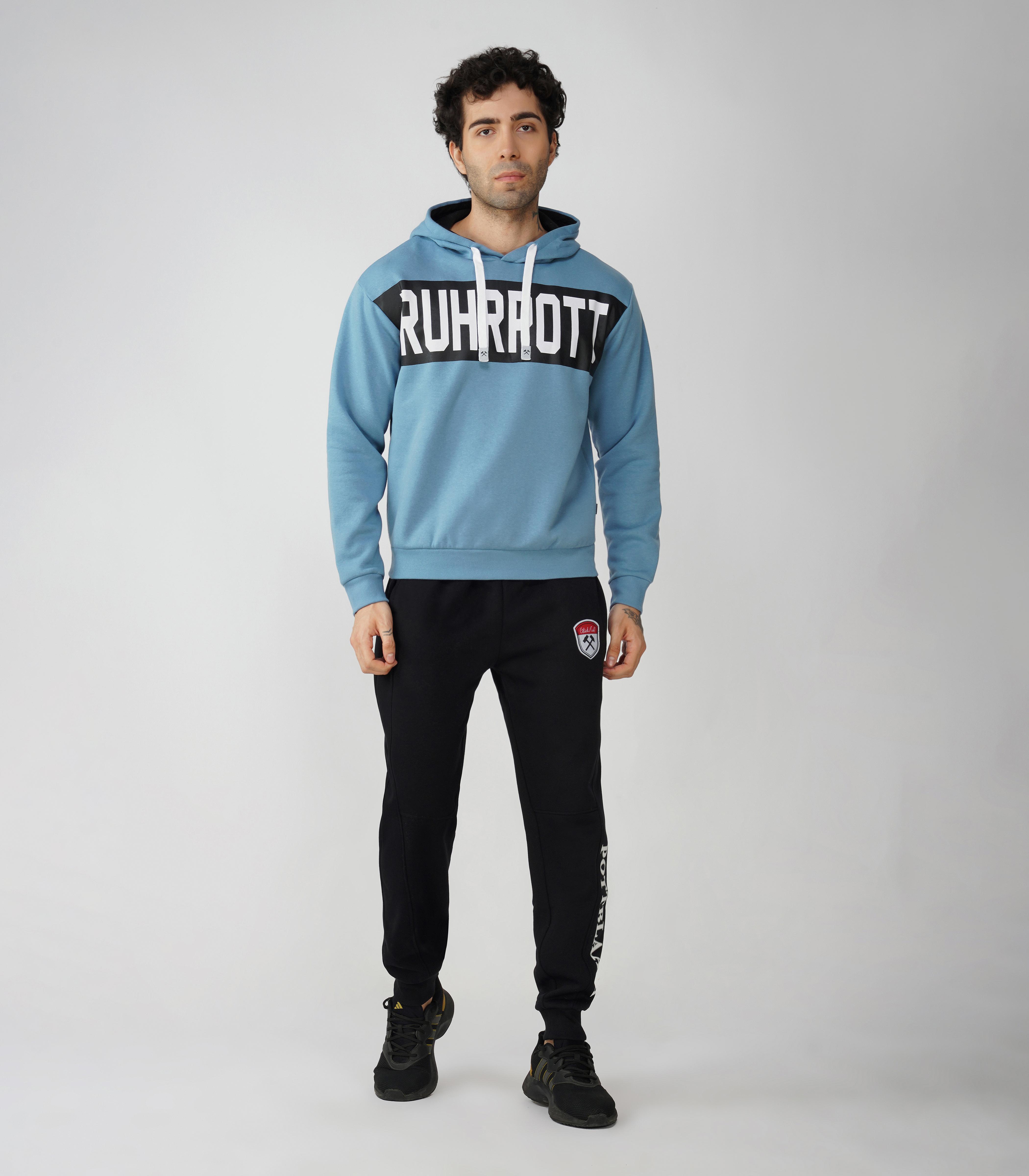 Ruhrpott Pullover Hoodie Men-RRH06