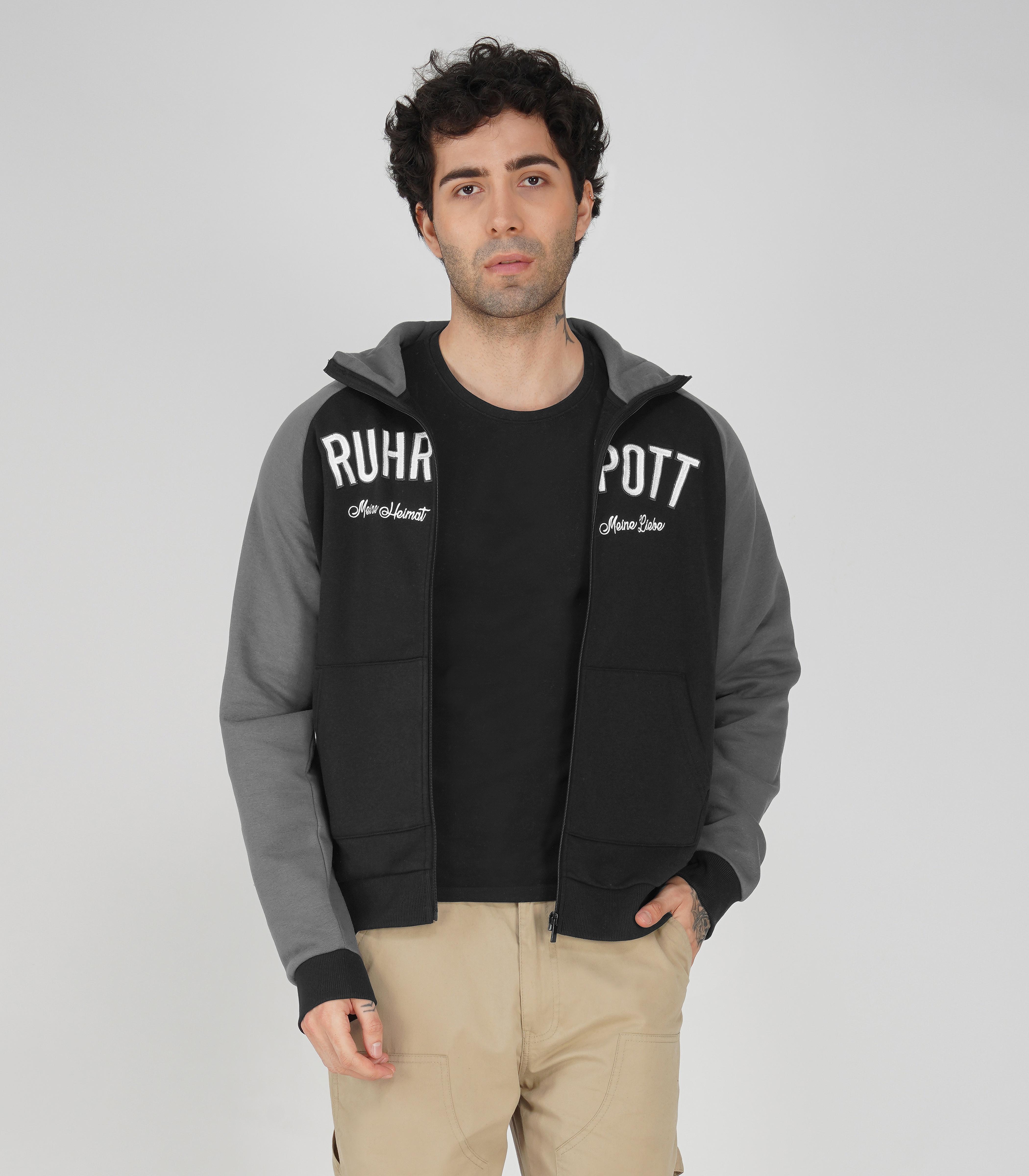 Ruhrpott Zip Hoodie Men-RRH21
