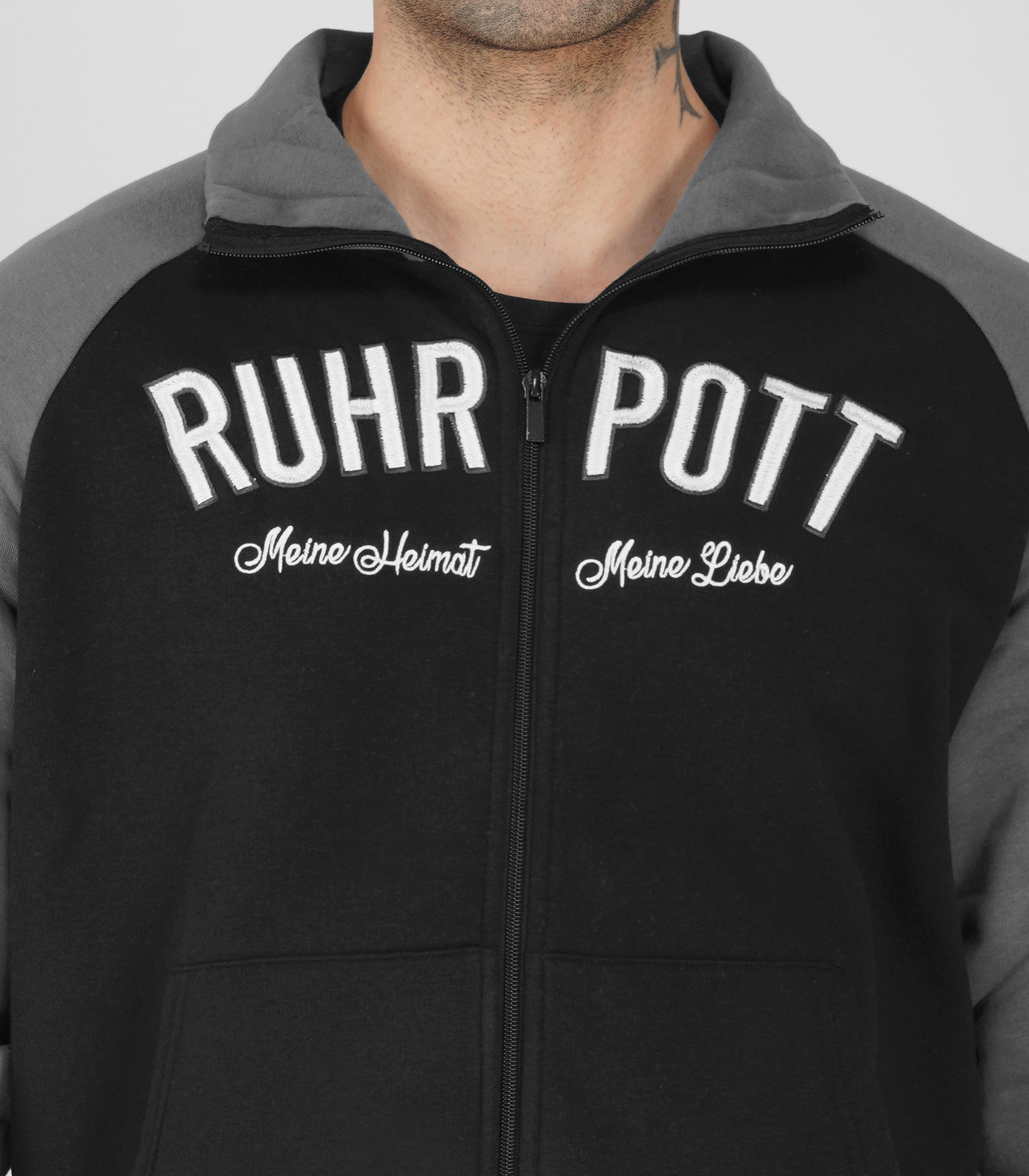 Ruhrpott Zip Hoodie Men-RRH21