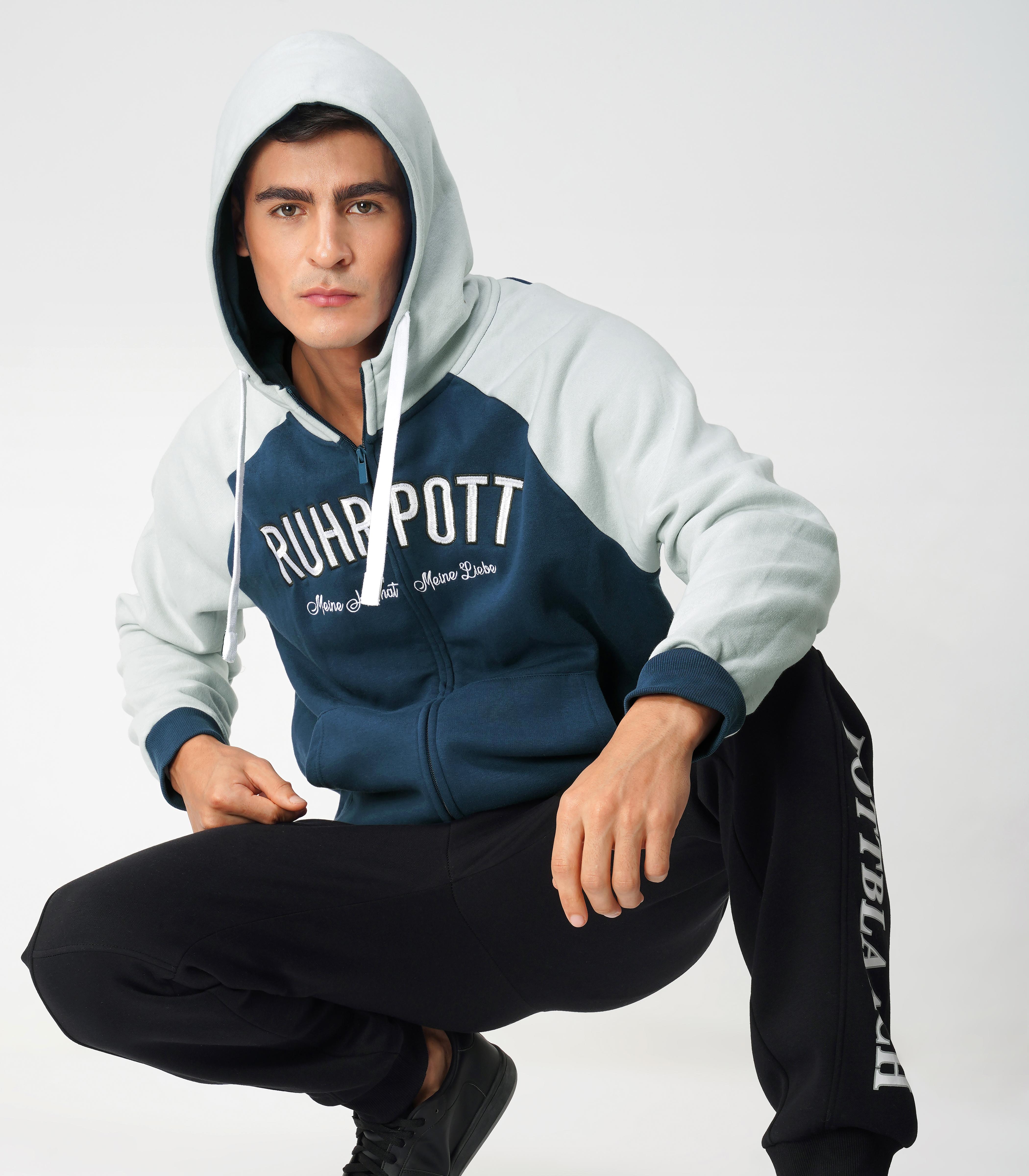 Ruhrpott Zip Hoodie Men-RRH22