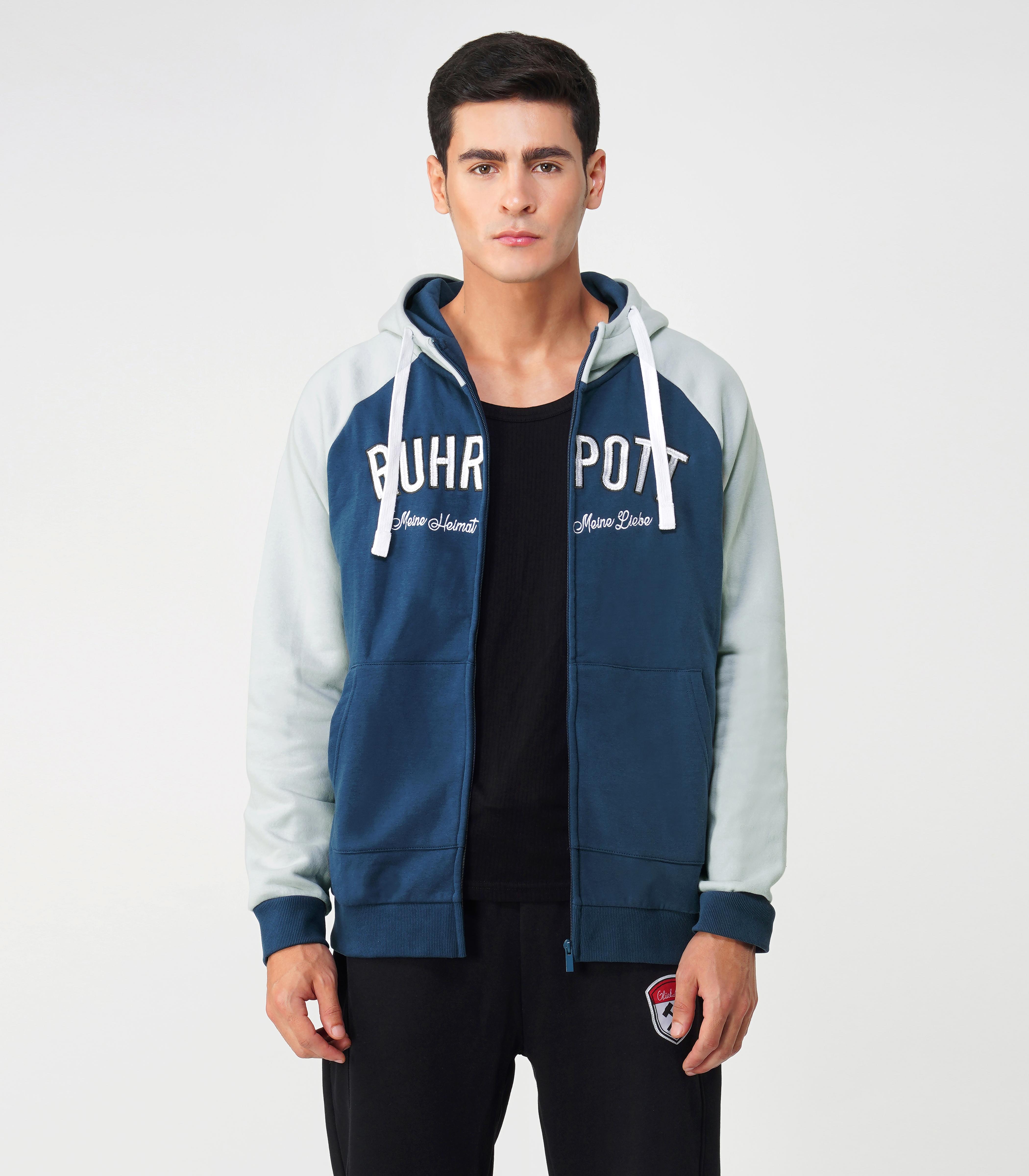 Ruhrpott Zip Hoodie Men-RRH22