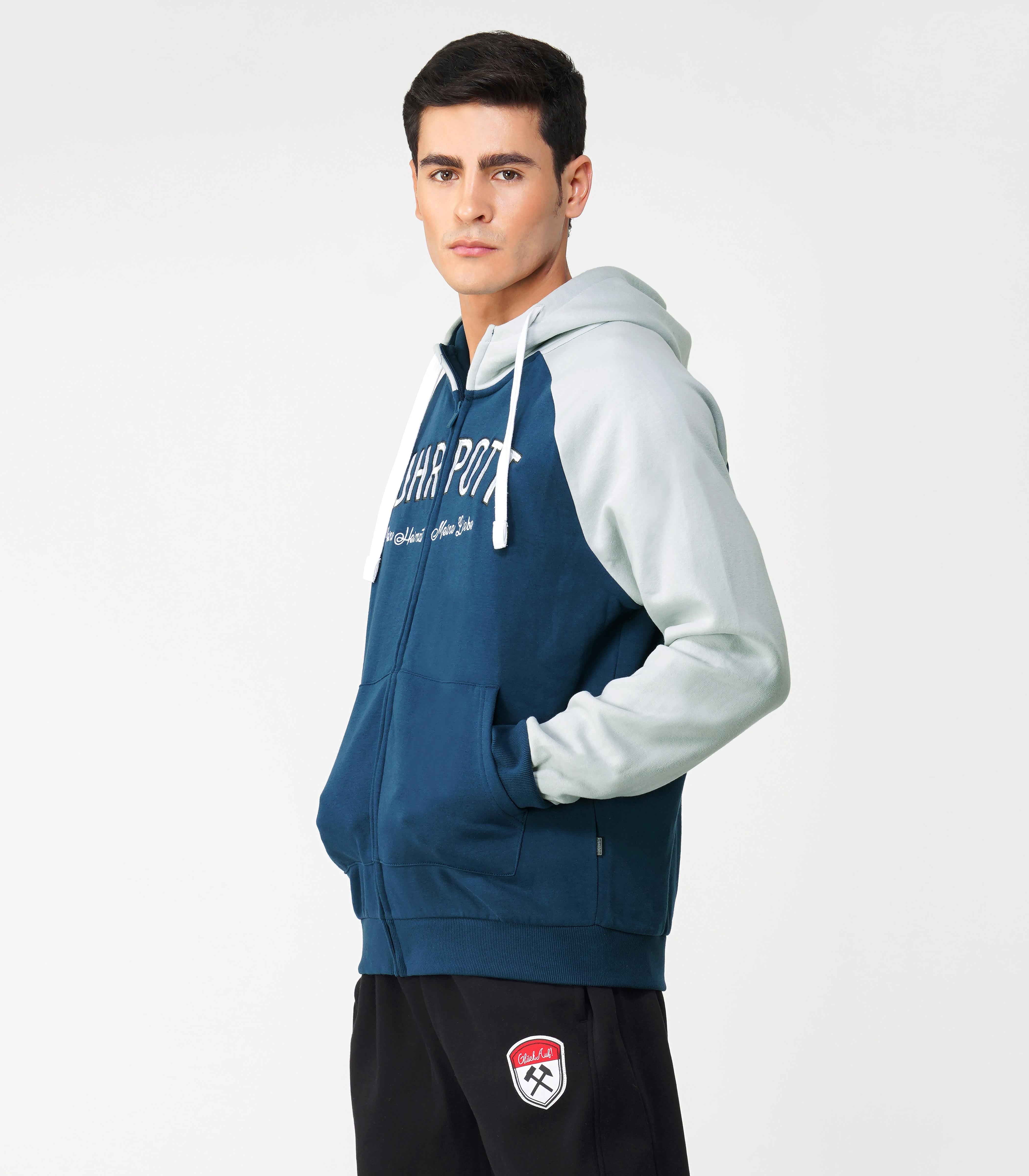 Ruhrpott Zip Hoodie Men-RRH22