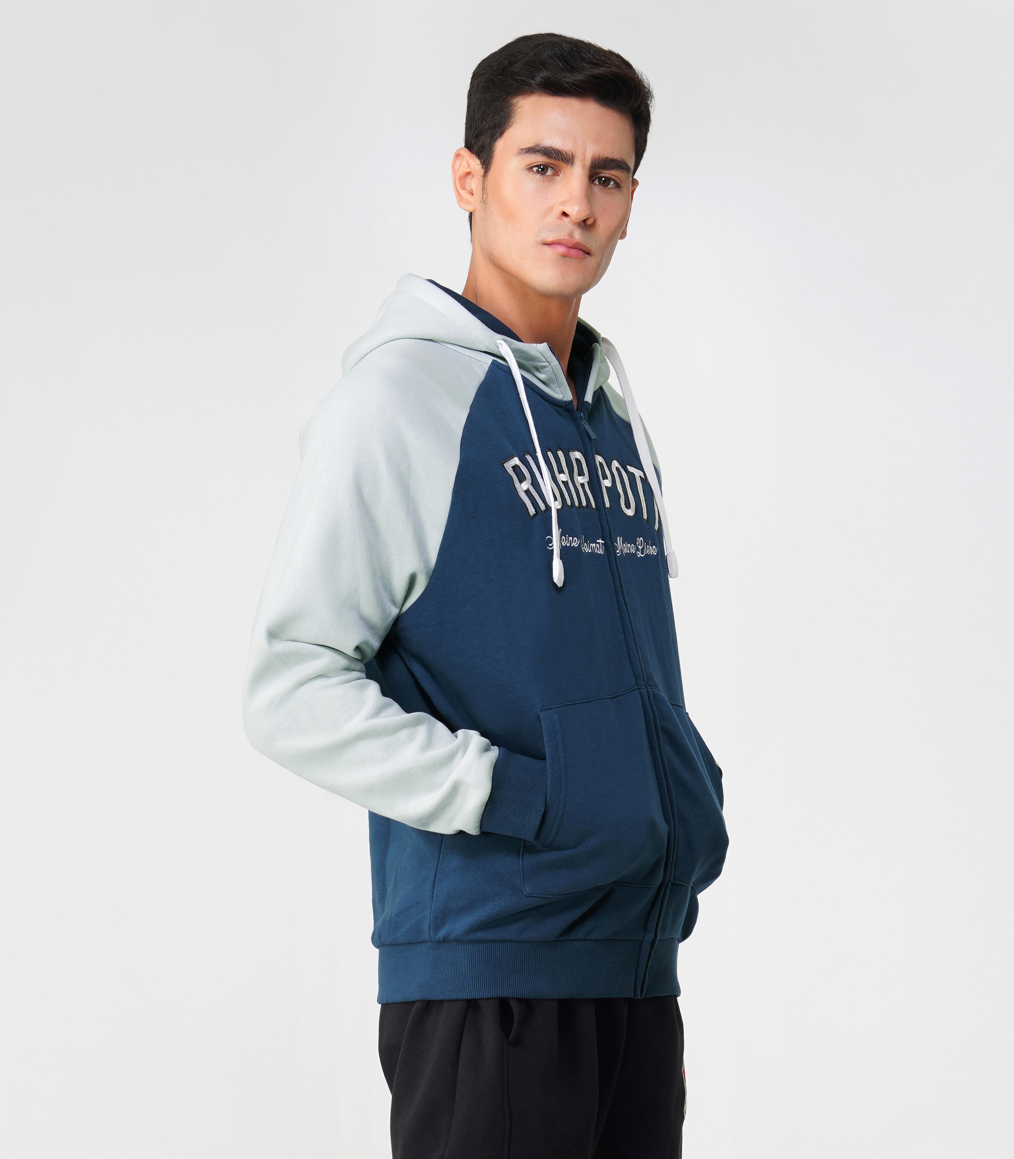 Ruhrpott Zip Hoodie Men-RRH22