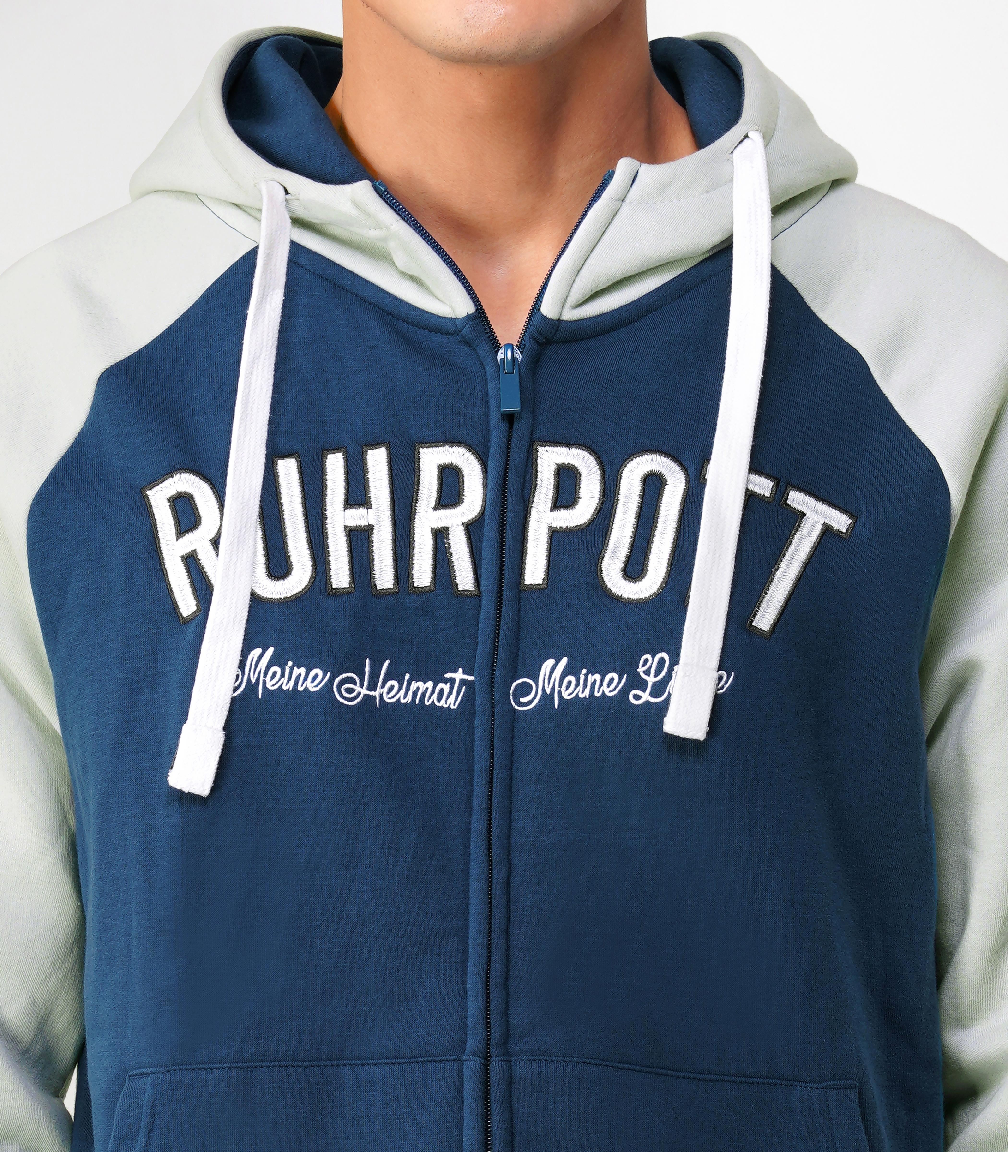 Ruhrpott Zip Hoodie Men-RRH22
