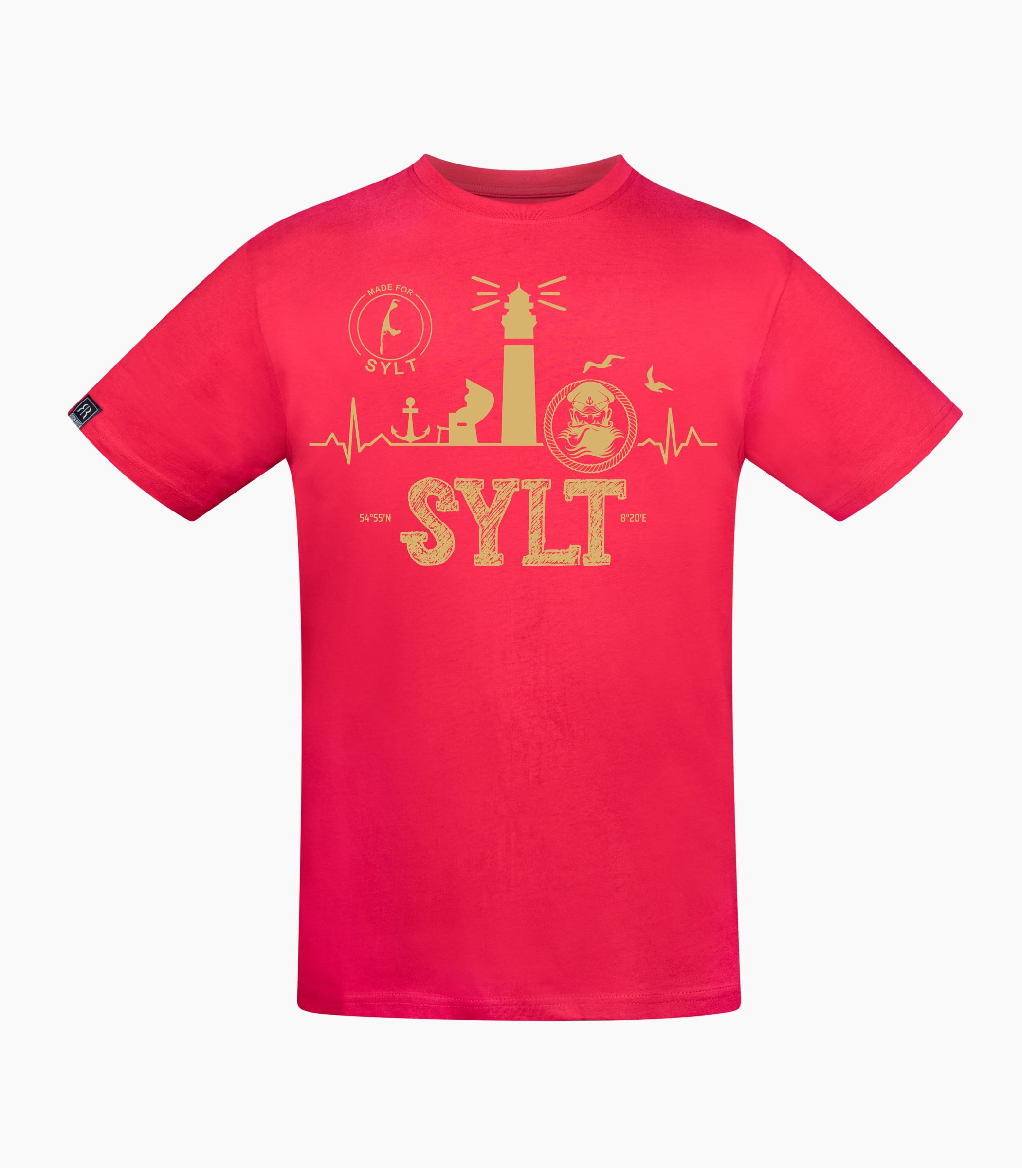 Sylt Round neck T-Shirt Unisex-RRT140 - Robin Ruth