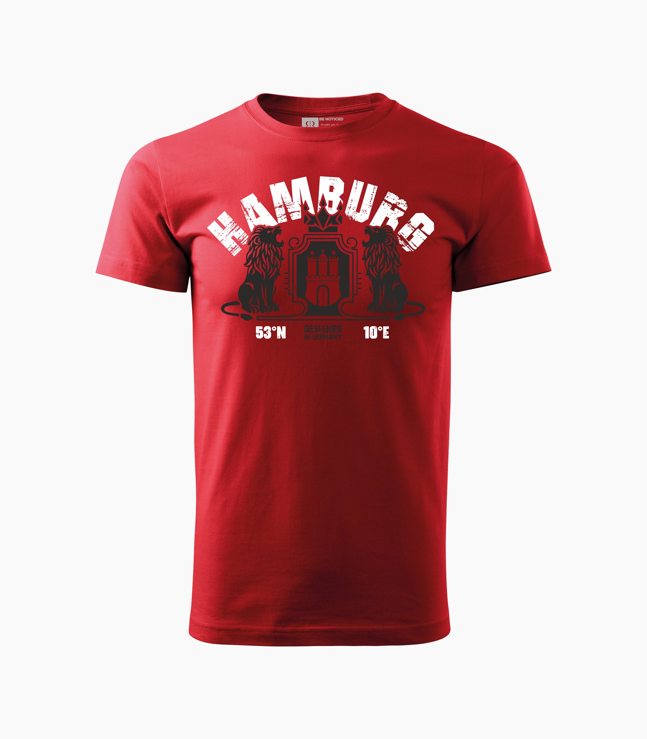 Hamburg Round neck T-Shirt Unisex-RRT37 - Robin Ruth