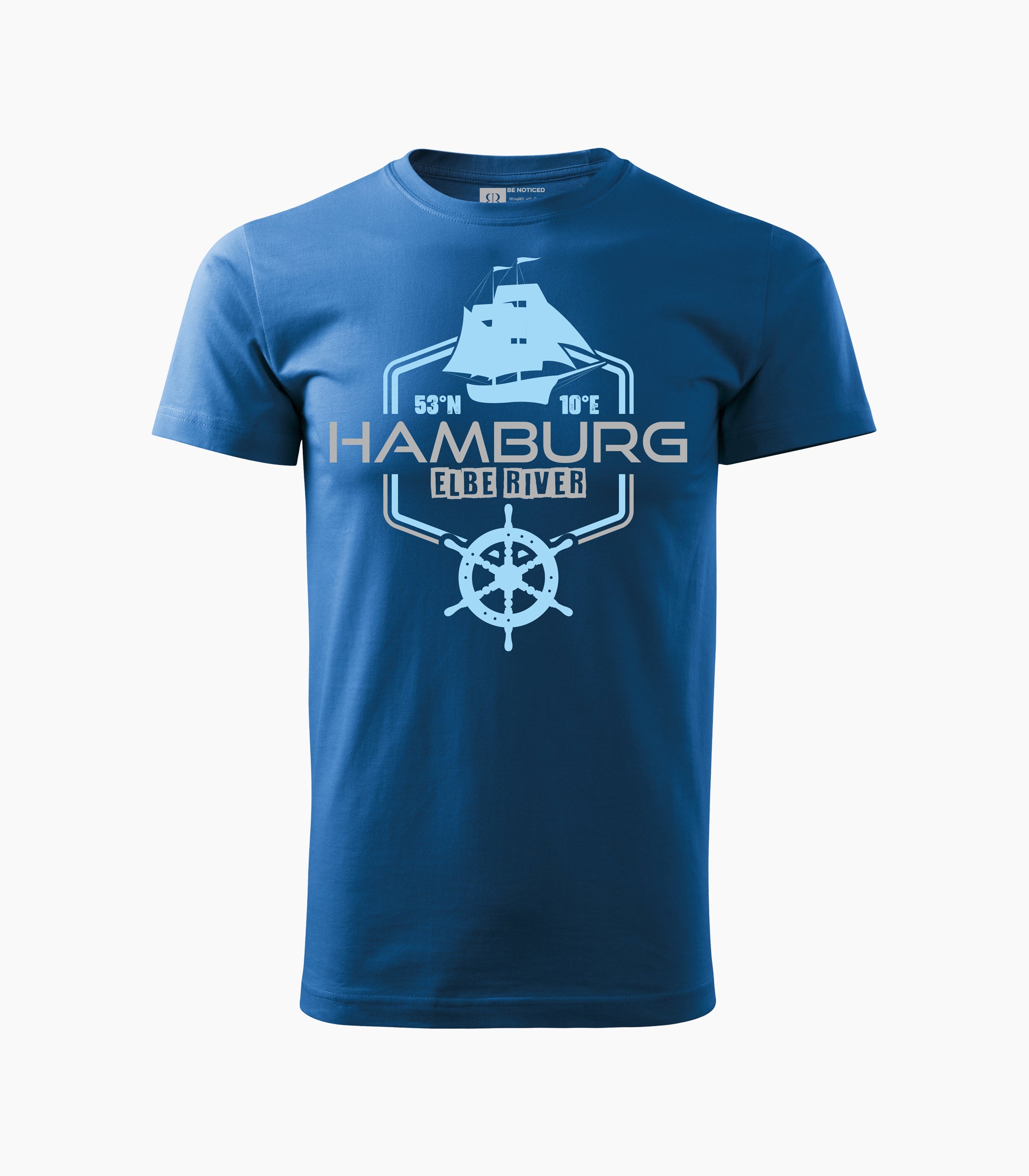 Hamburg Round neck T-Shirt Unisex-RRT38 - Robin Ruth