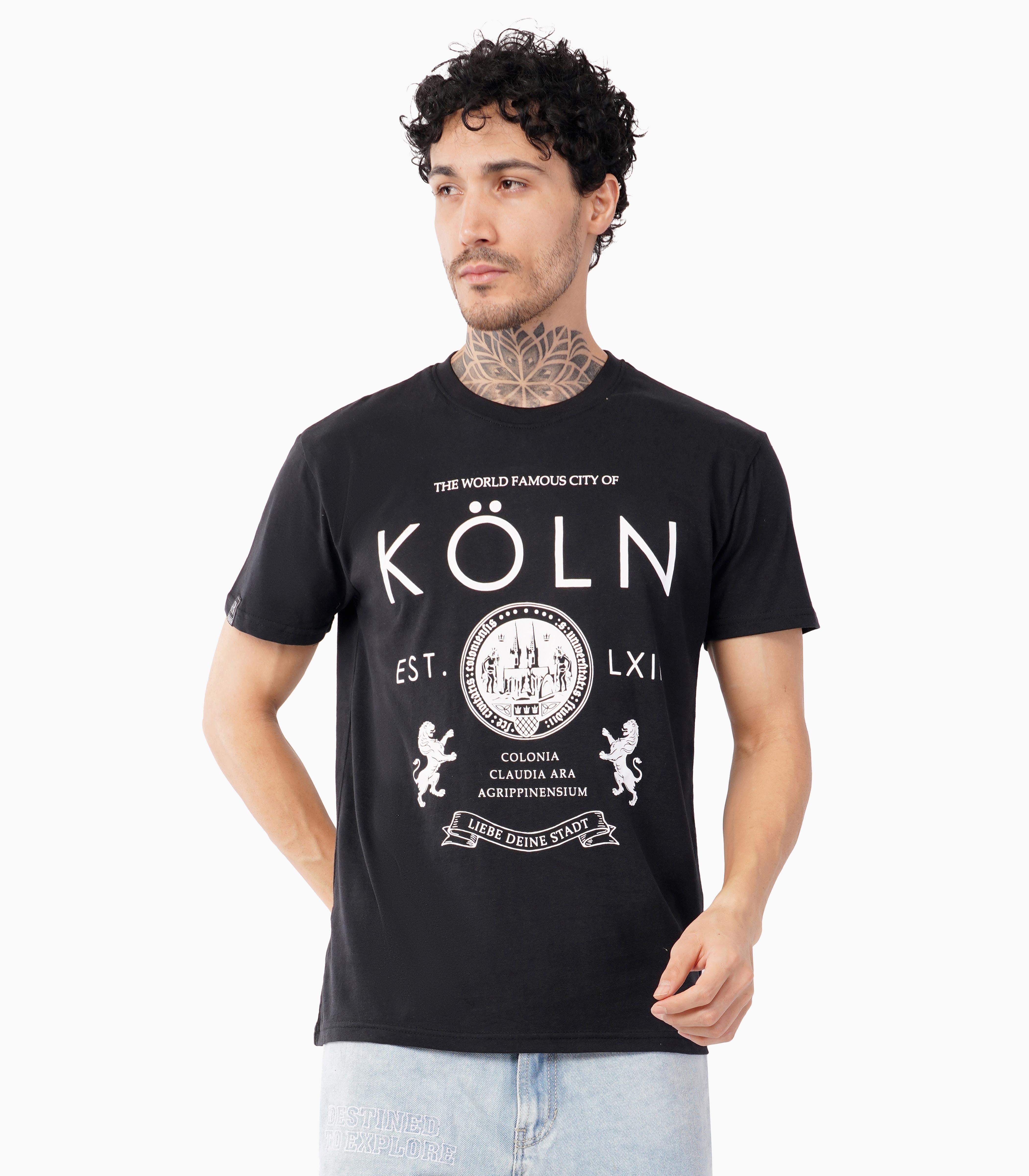 Köln Round neck T-Shirt Unisex-RRT412