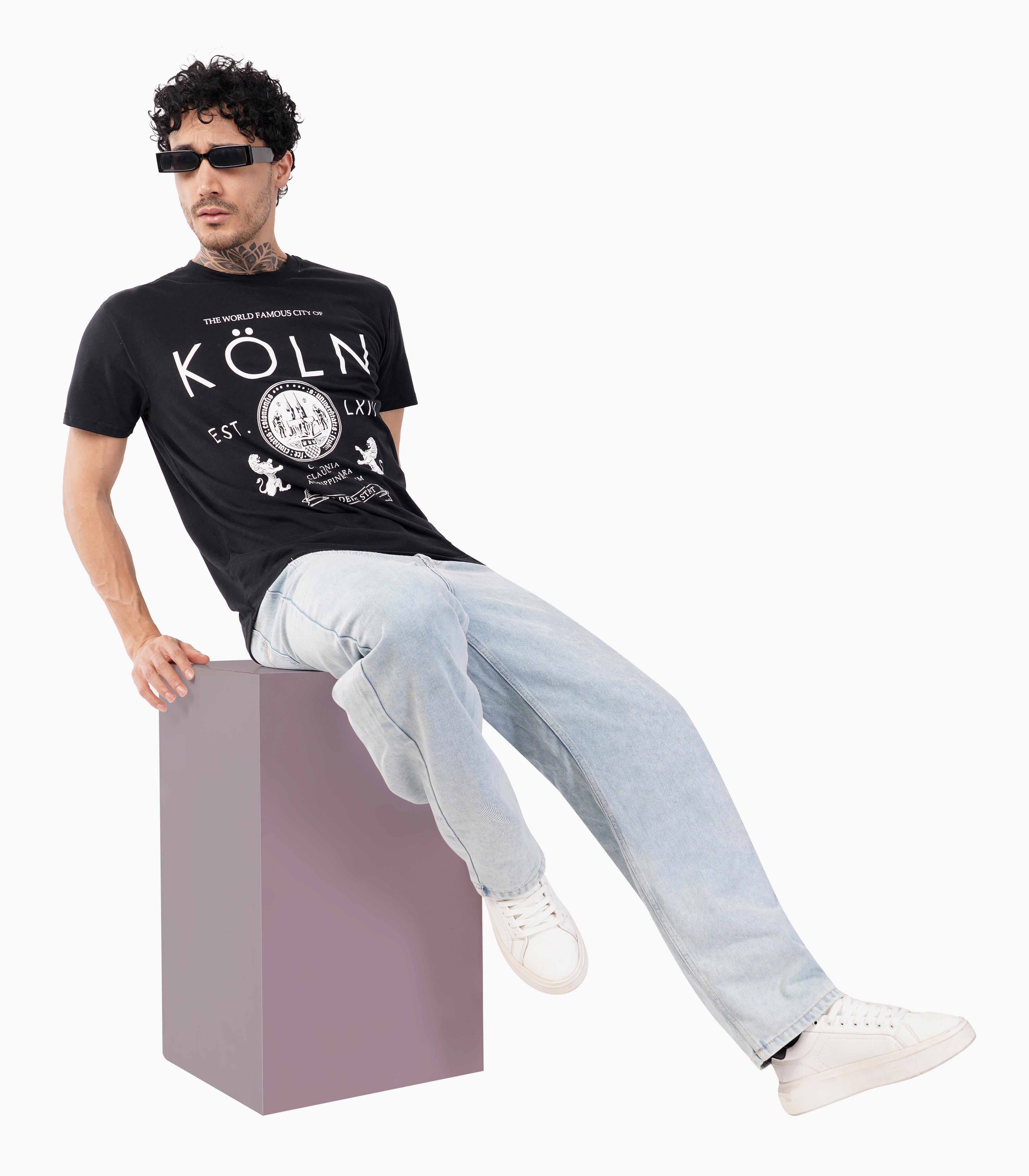 Köln Round neck T-Shirt Unisex-RRT412