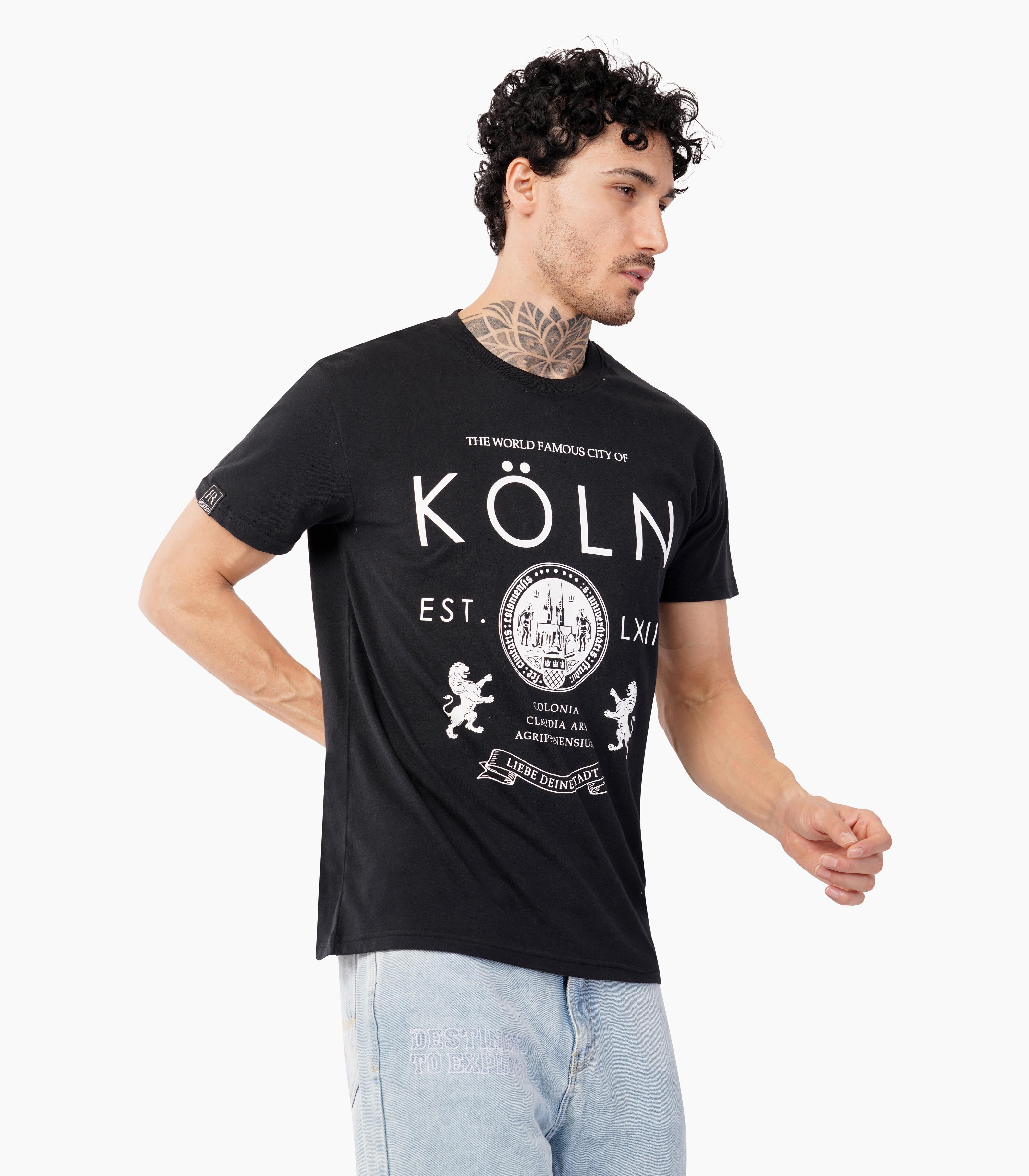 Köln Round neck T-Shirt Unisex-RRT412