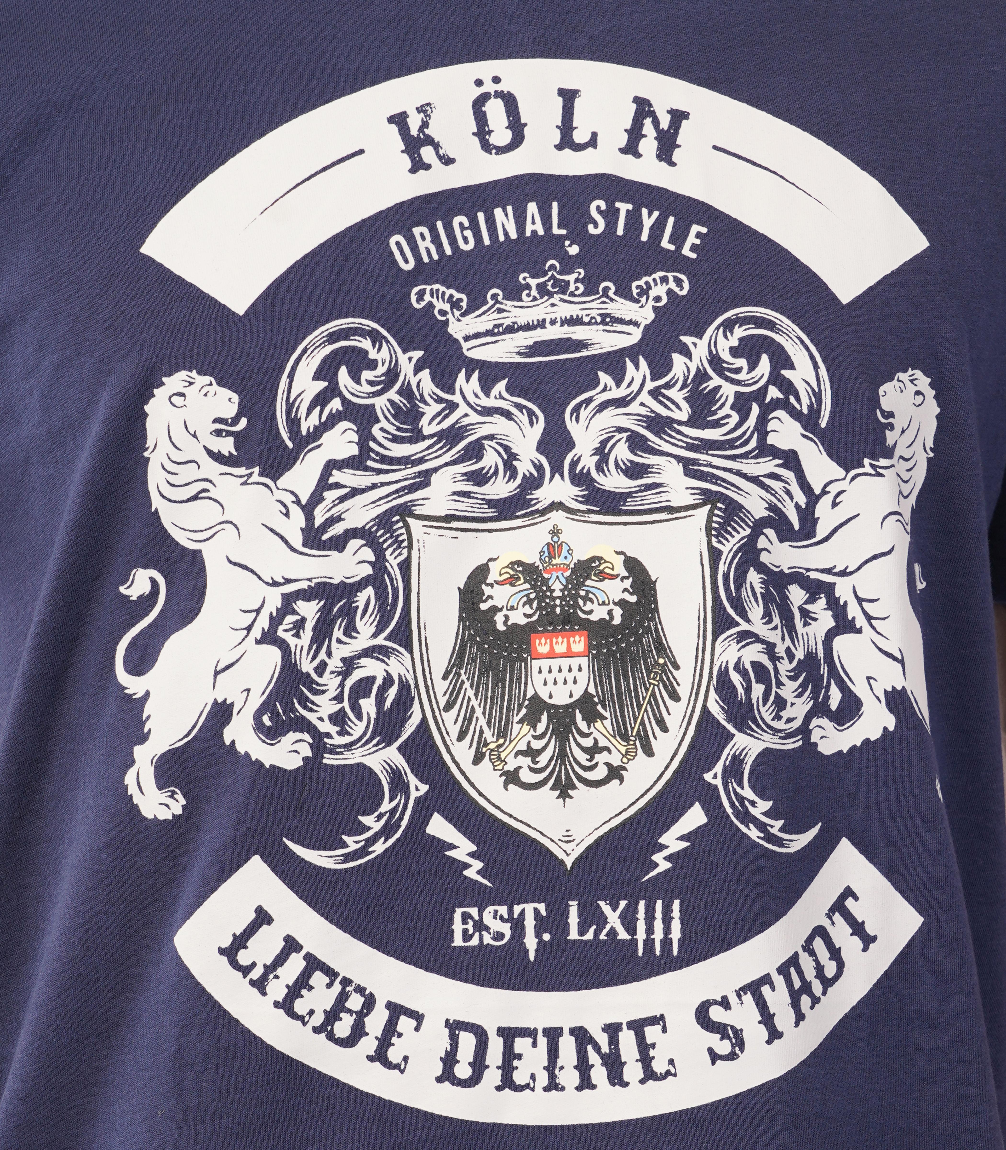 Köln Round neck T-Shirt Unisex-RRT419