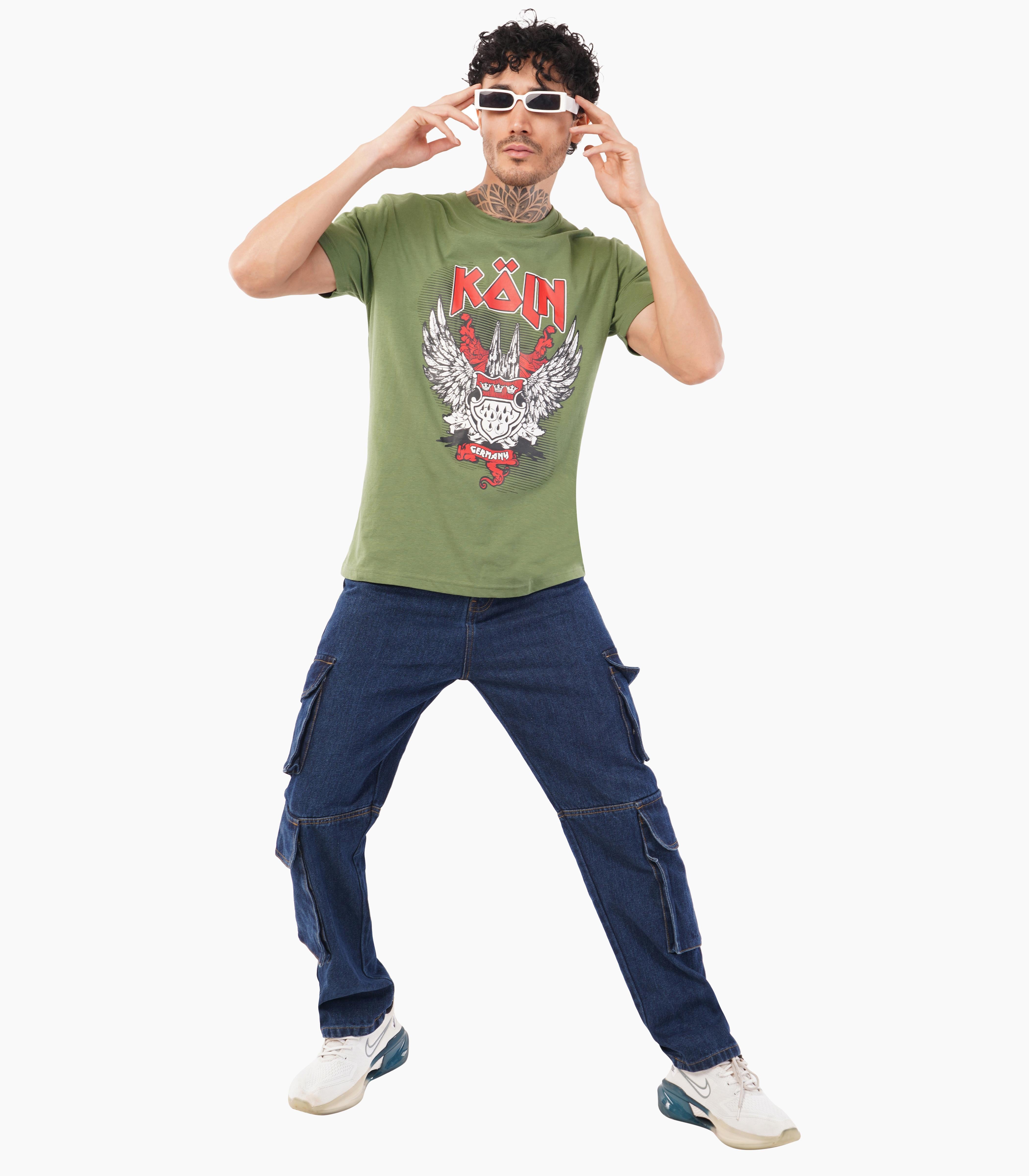 Köln Round neck T-Shirt Unisex-RRT425