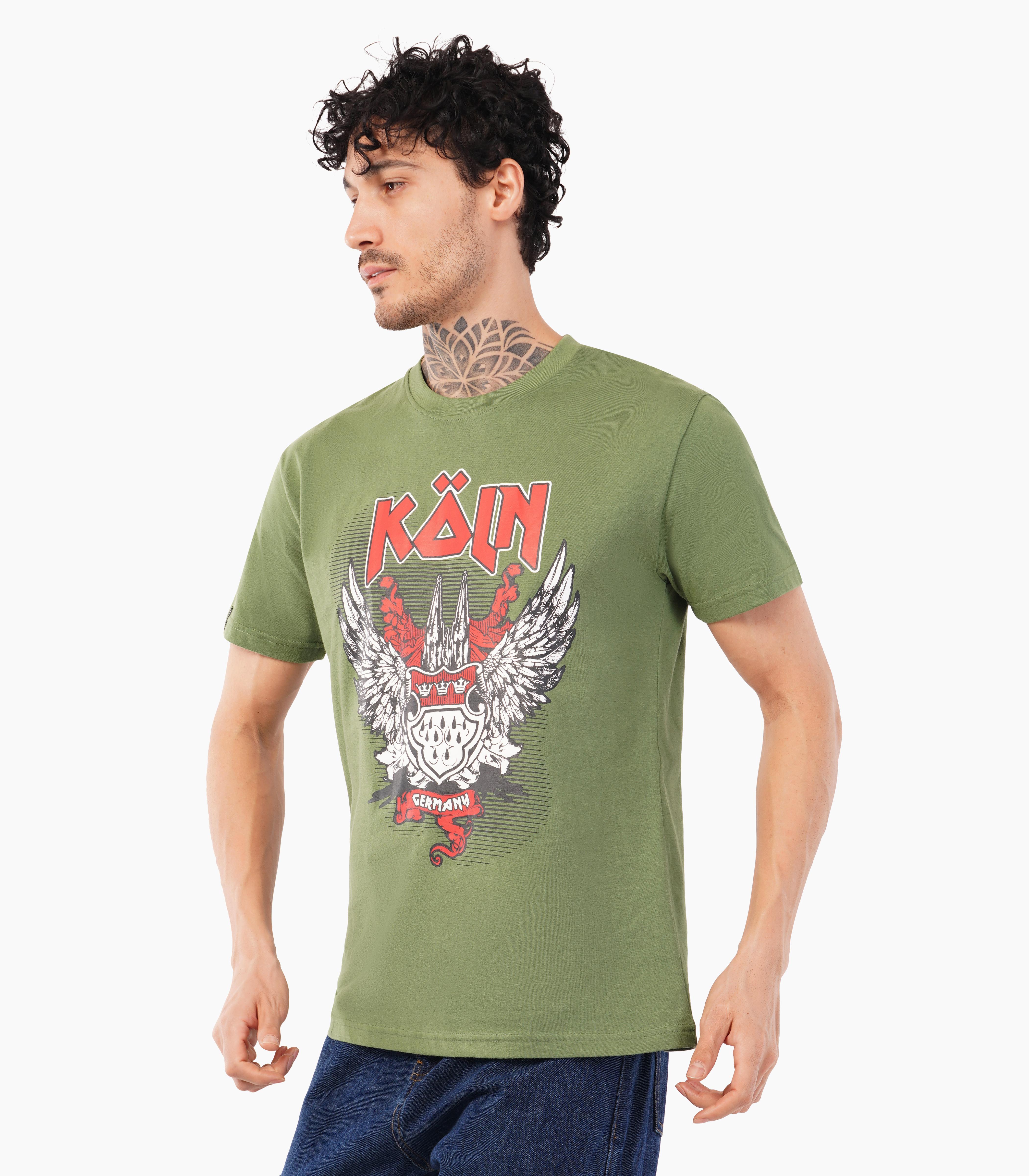 Köln Round neck T-Shirt Unisex-RRT425