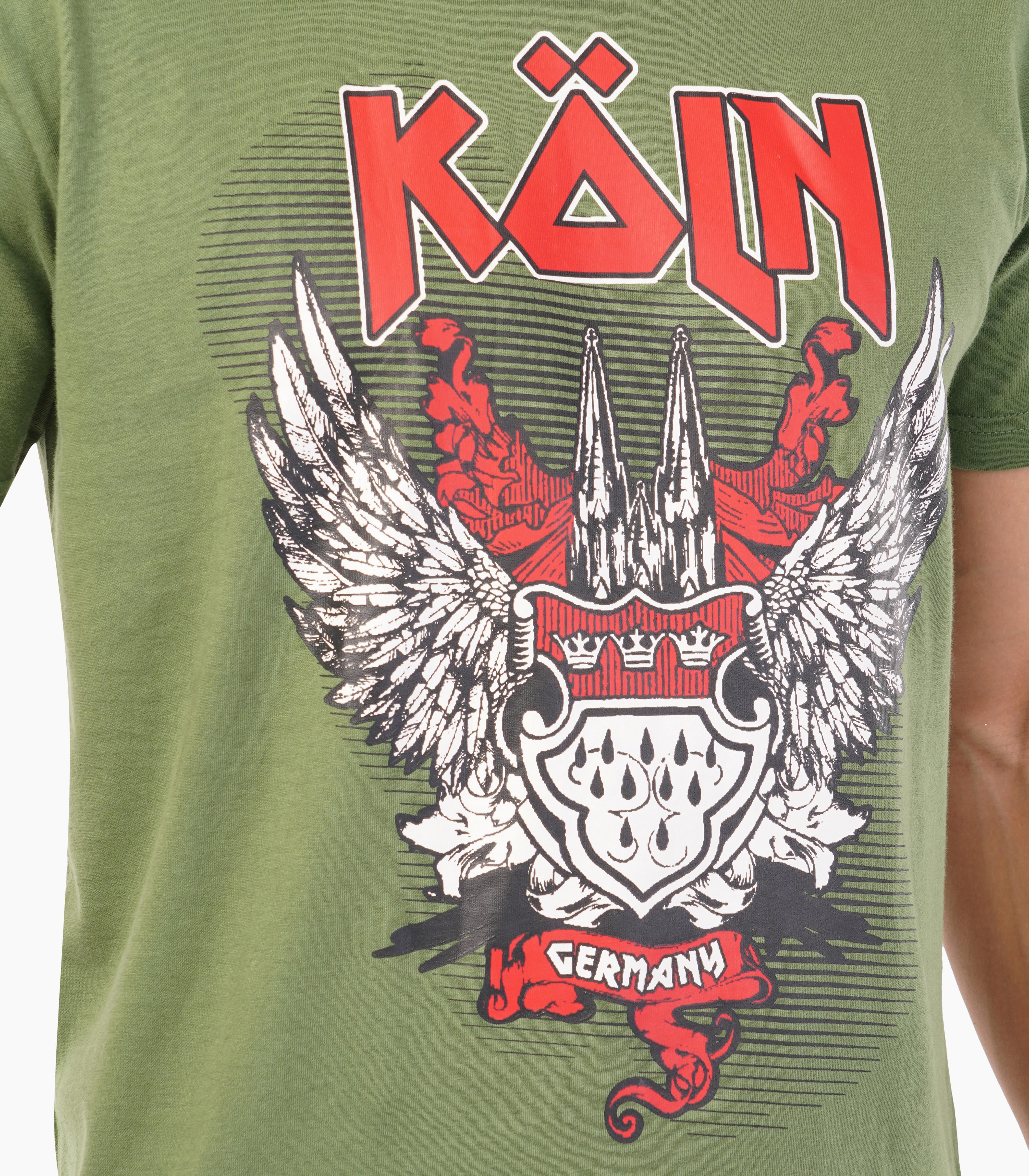 Köln Round neck T-Shirt Unisex-RRT425