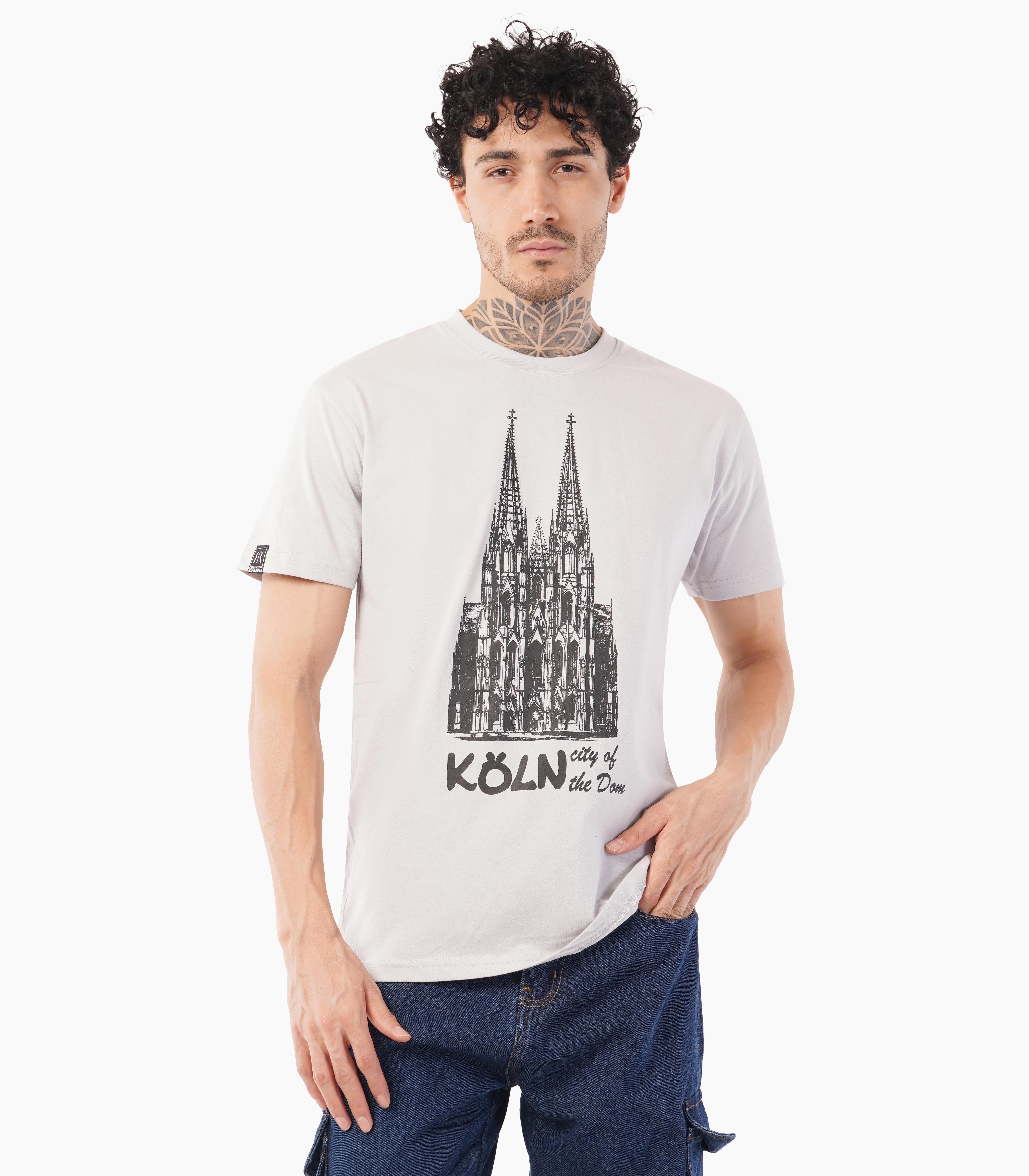 Köln Round neck T-Shirt Unisex-RRT427