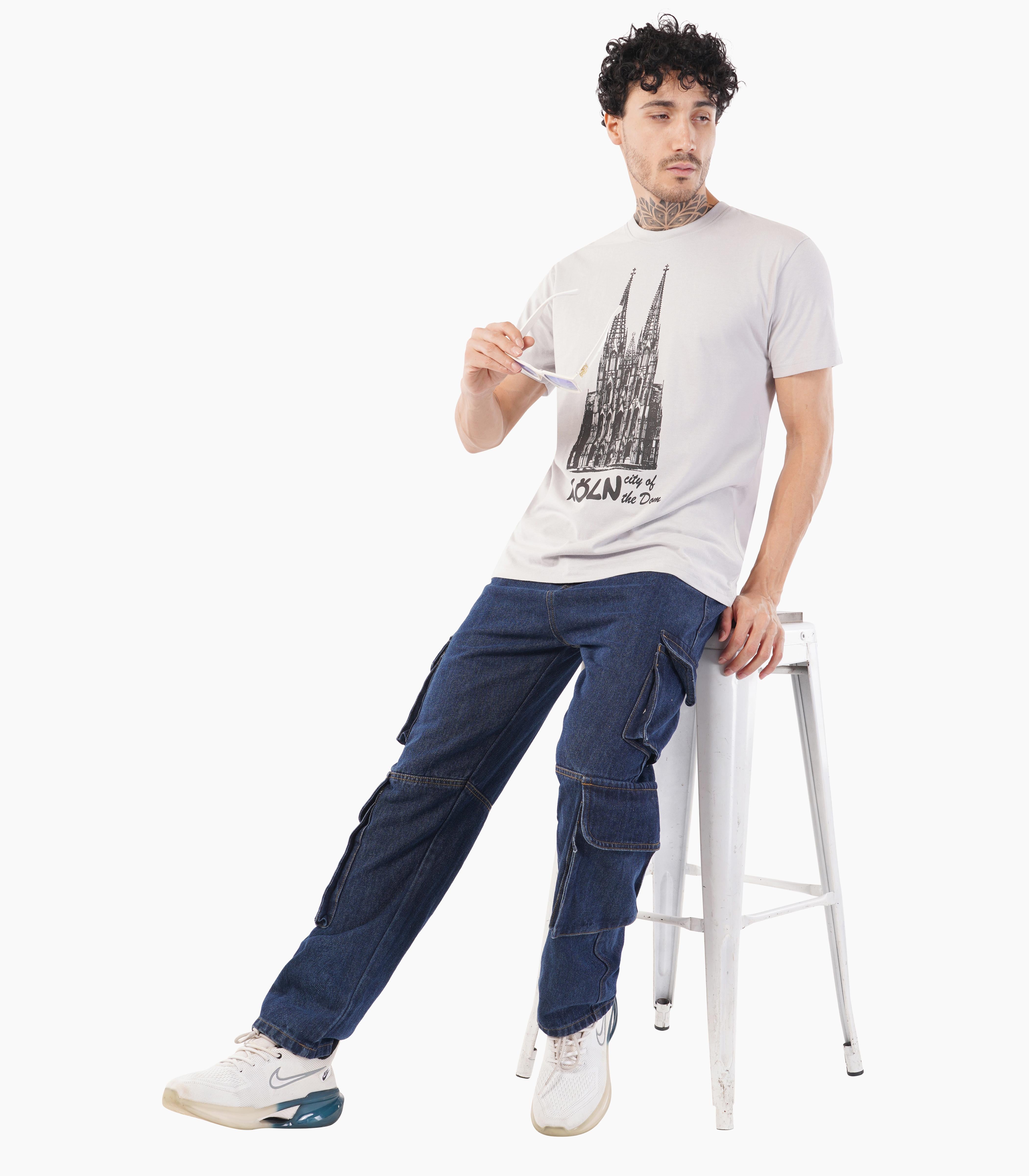 Köln Round neck T-Shirt Unisex-RRT427