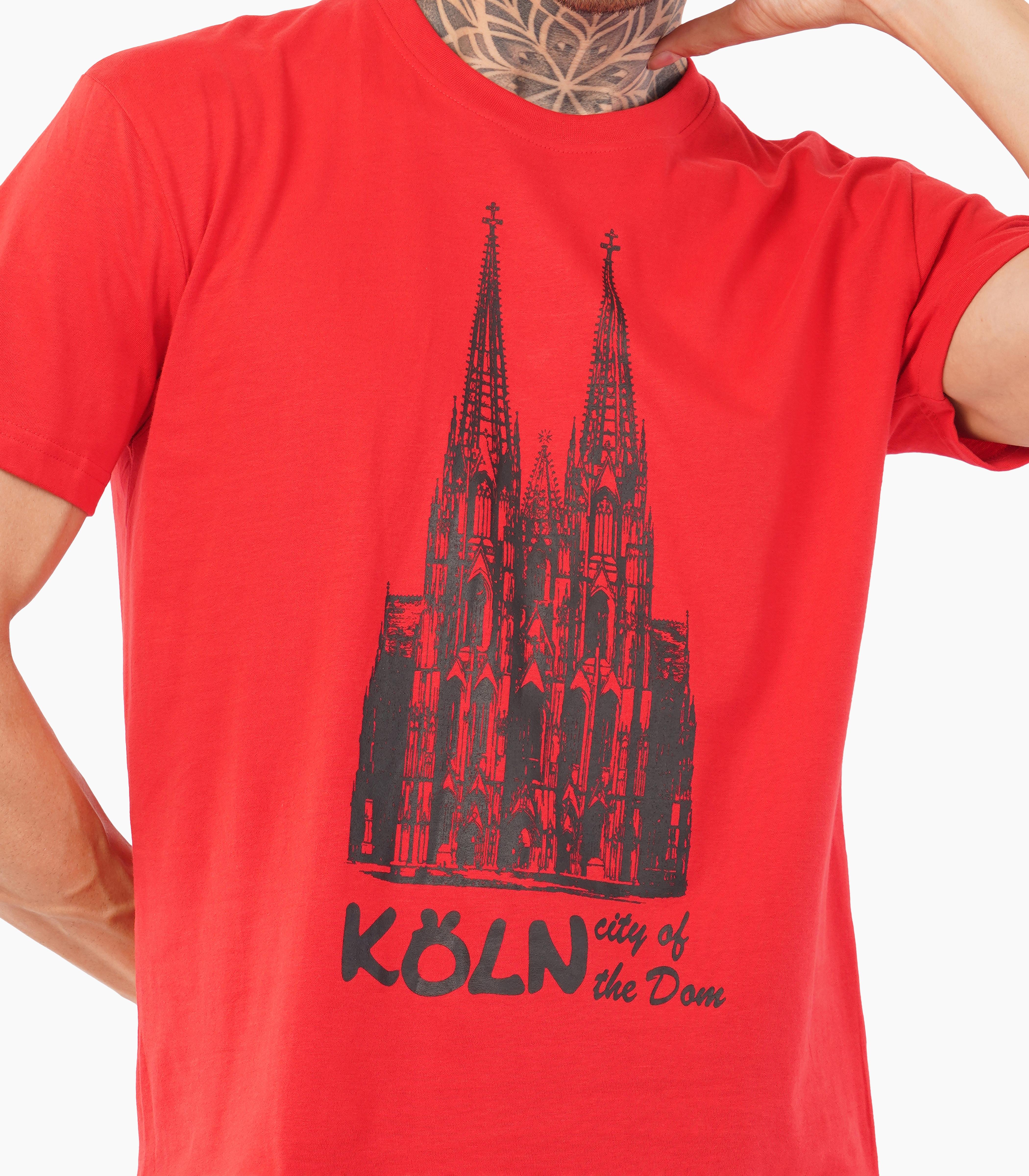 Köln Round neck T-Shirt Unisex-RRT429