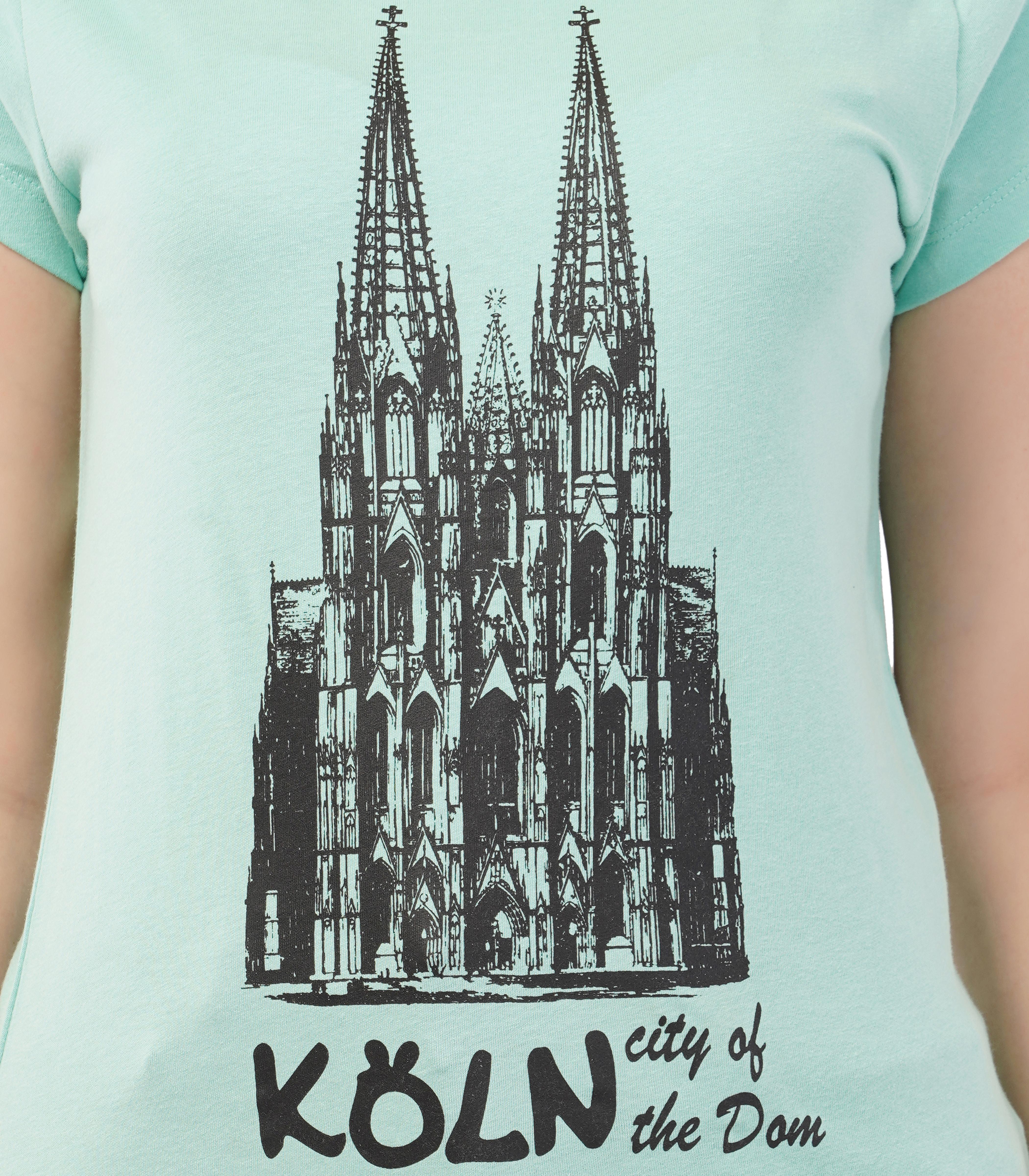 Köln Round neck T-Shirt Women-RRT430