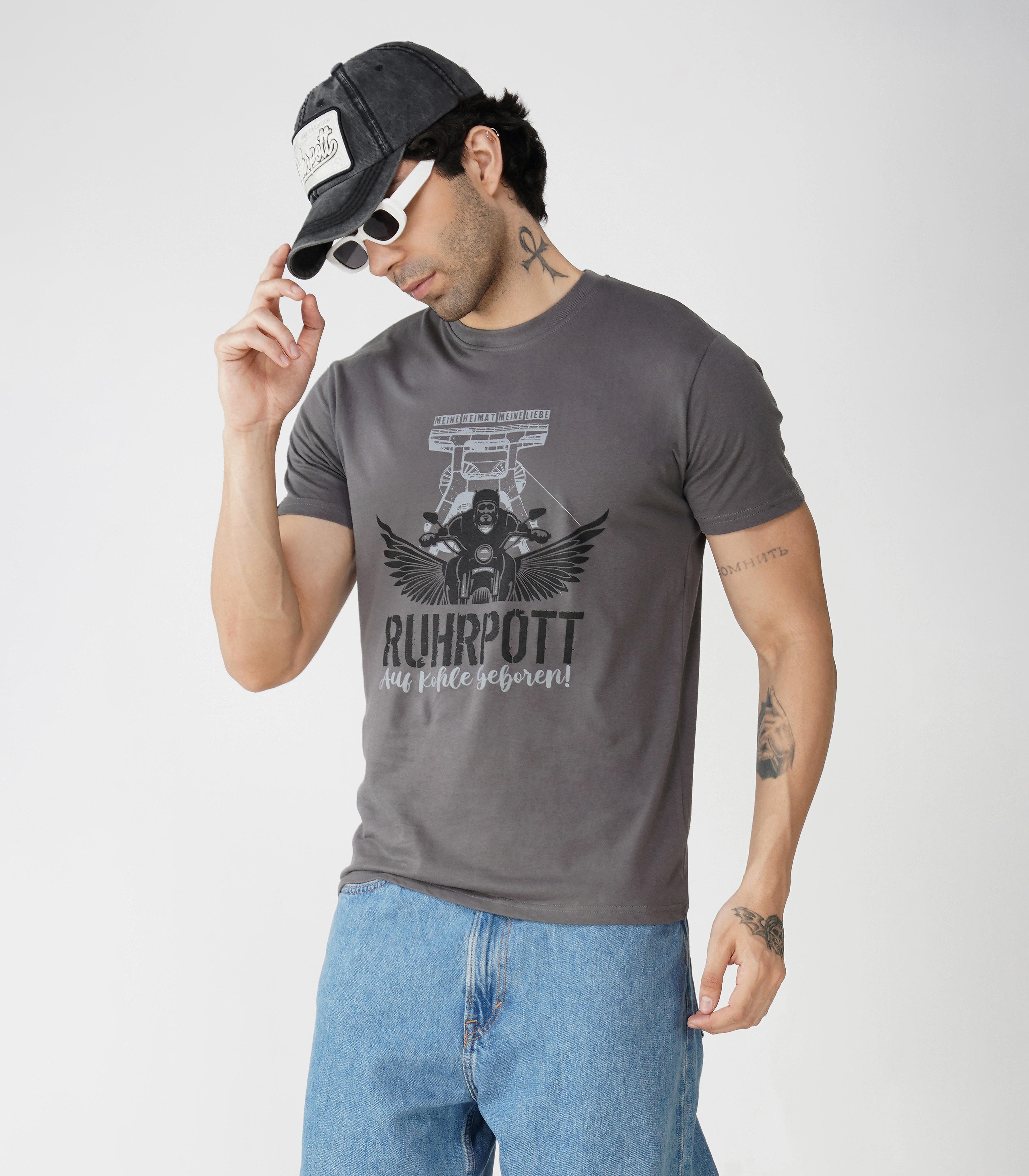 Ruhrpott Round neck T-Shirt Unisex-RRT505