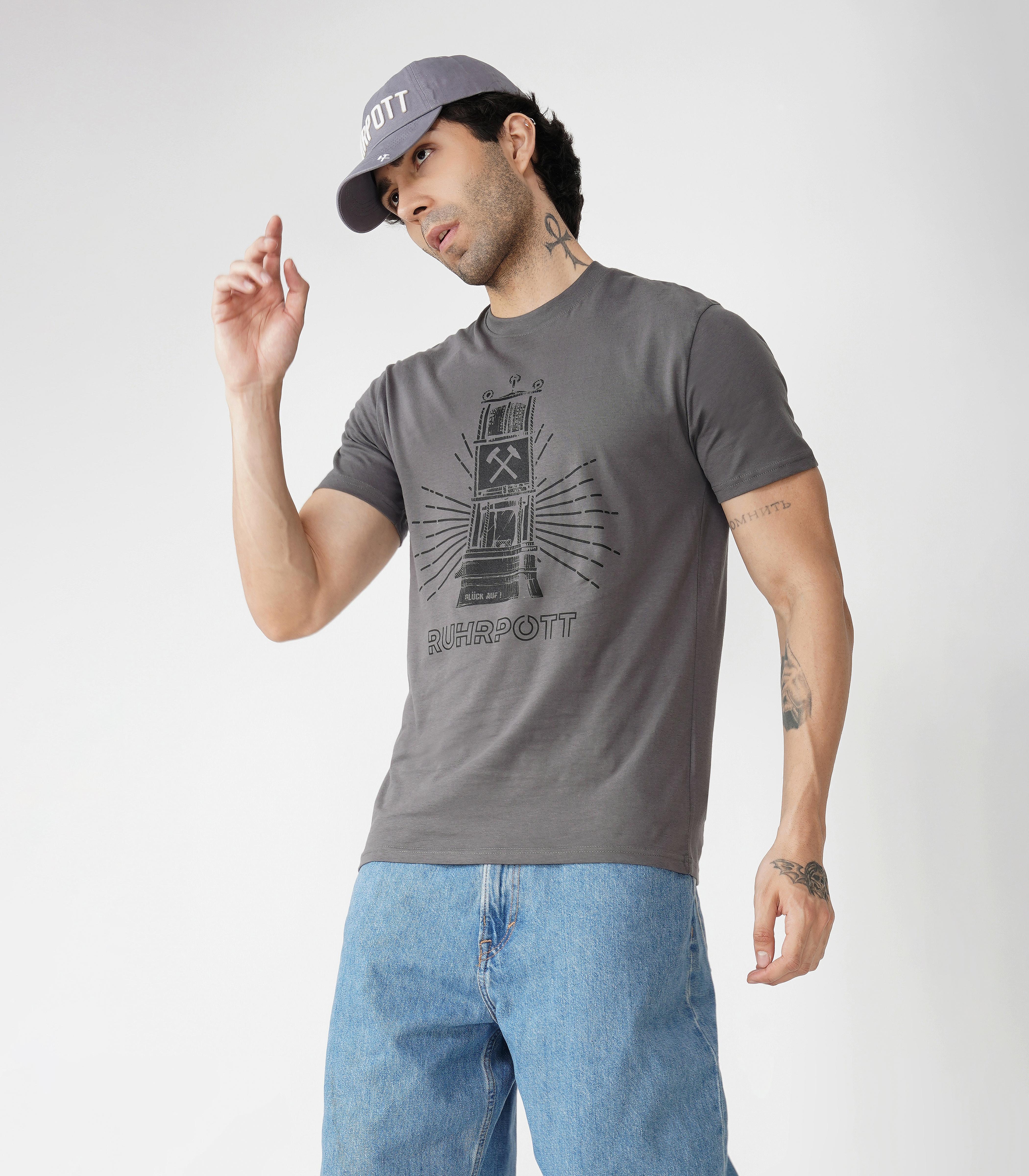 Ruhrpott Round neck T-Shirt Unisex-RRT509