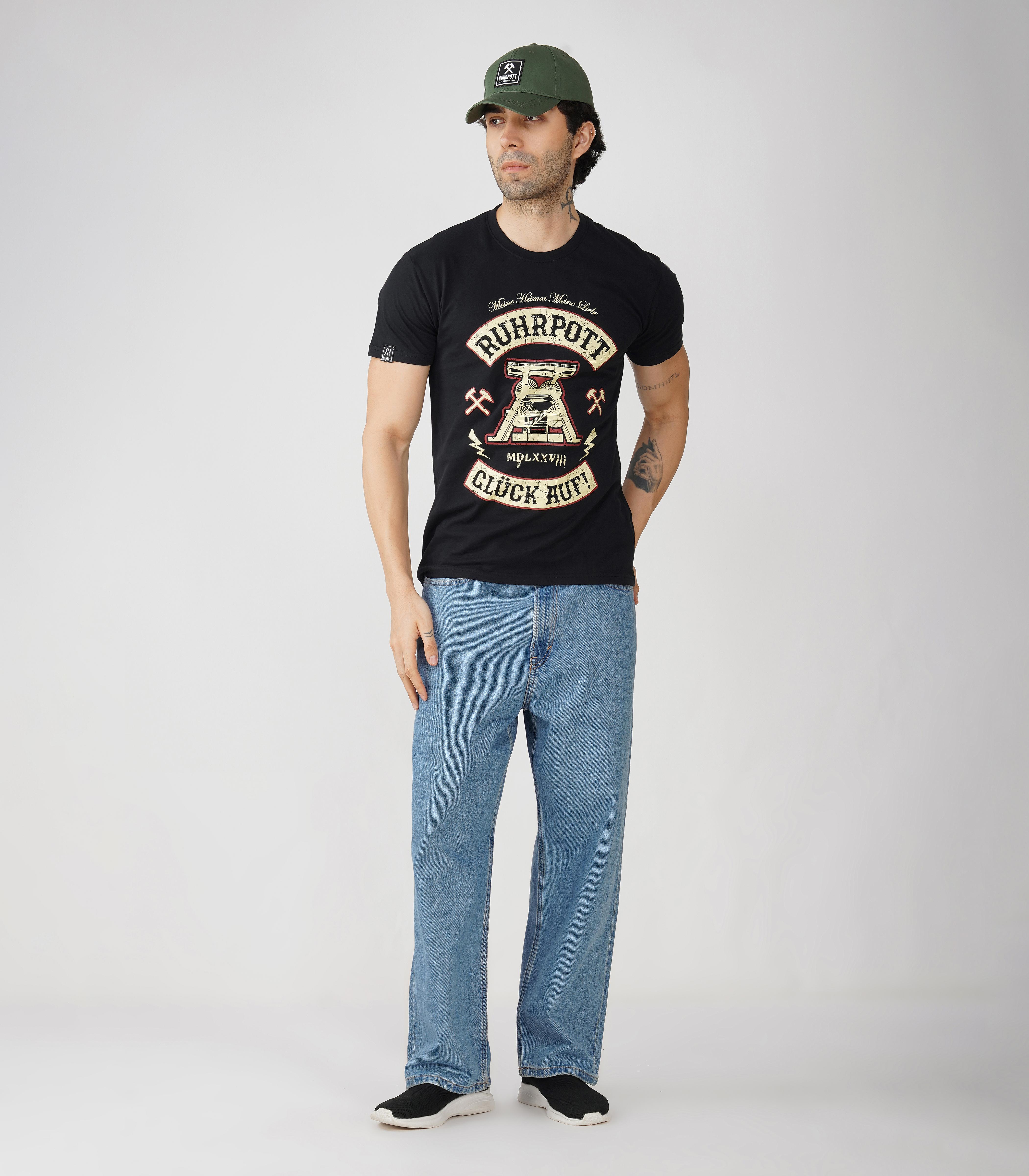 Ruhrpott Round neck T-Shirt Unisex-RRT534