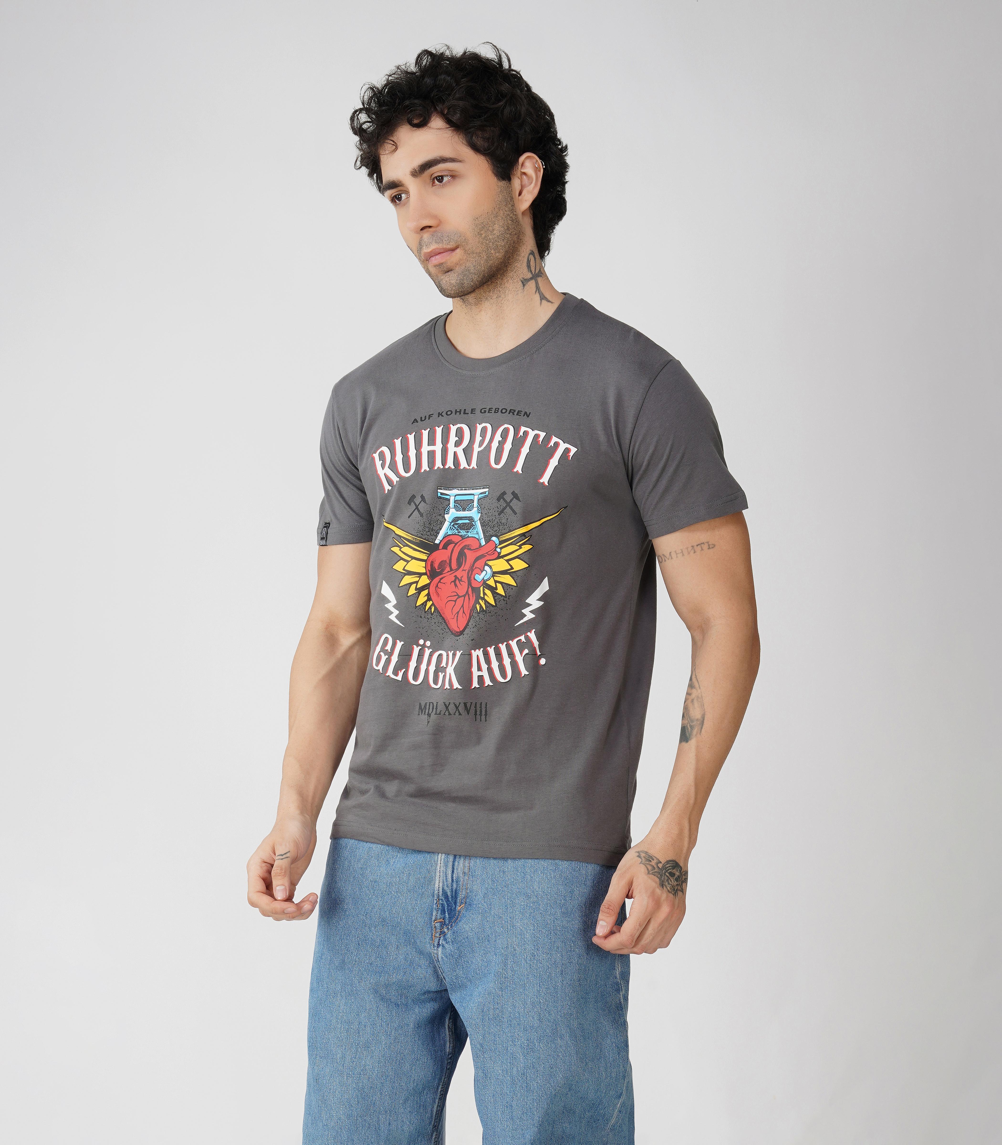 Ruhrpott Round neck T-Shirt Unisex-RRT540