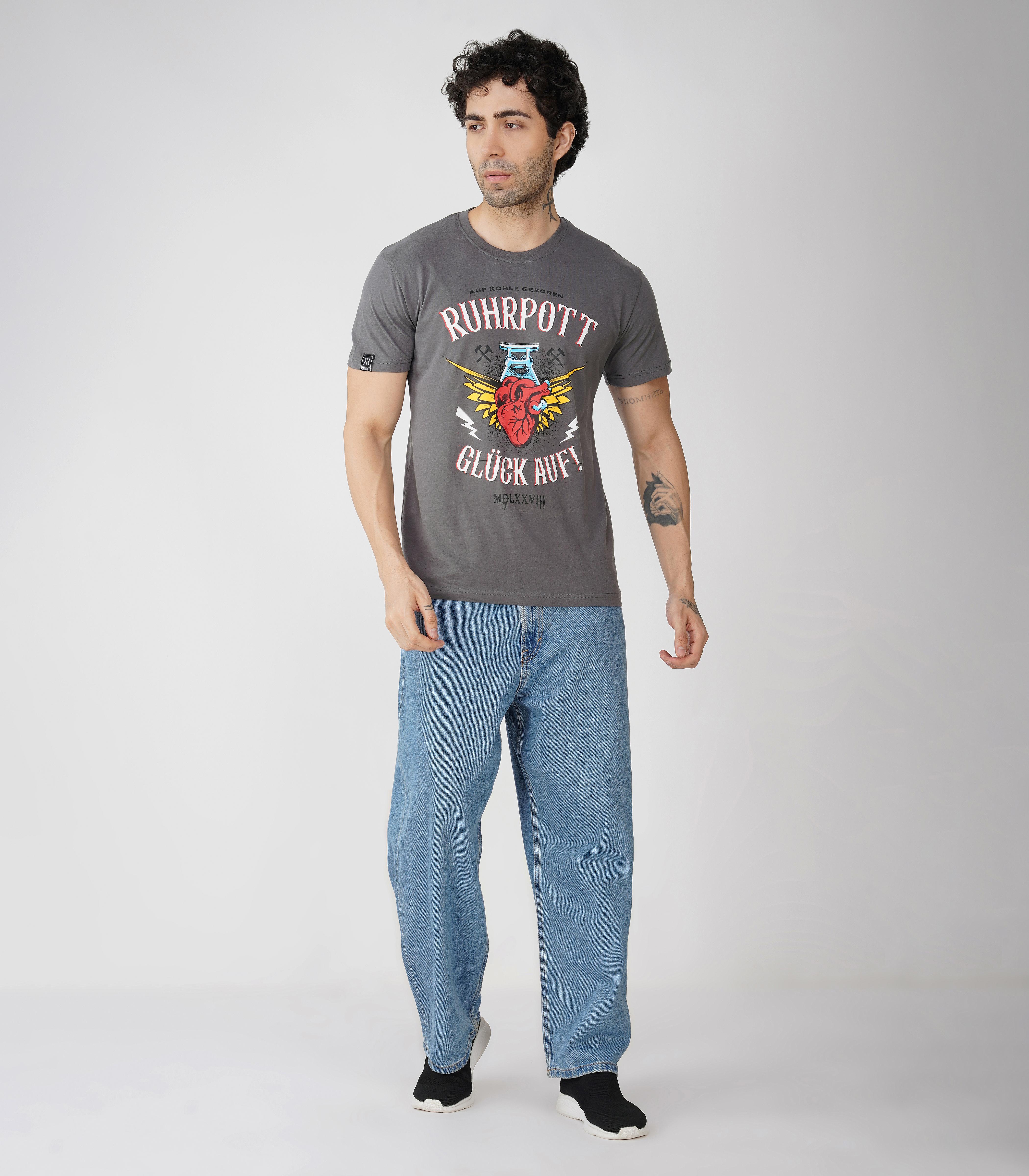 Ruhrpott Round neck T-Shirt Unisex-RRT540