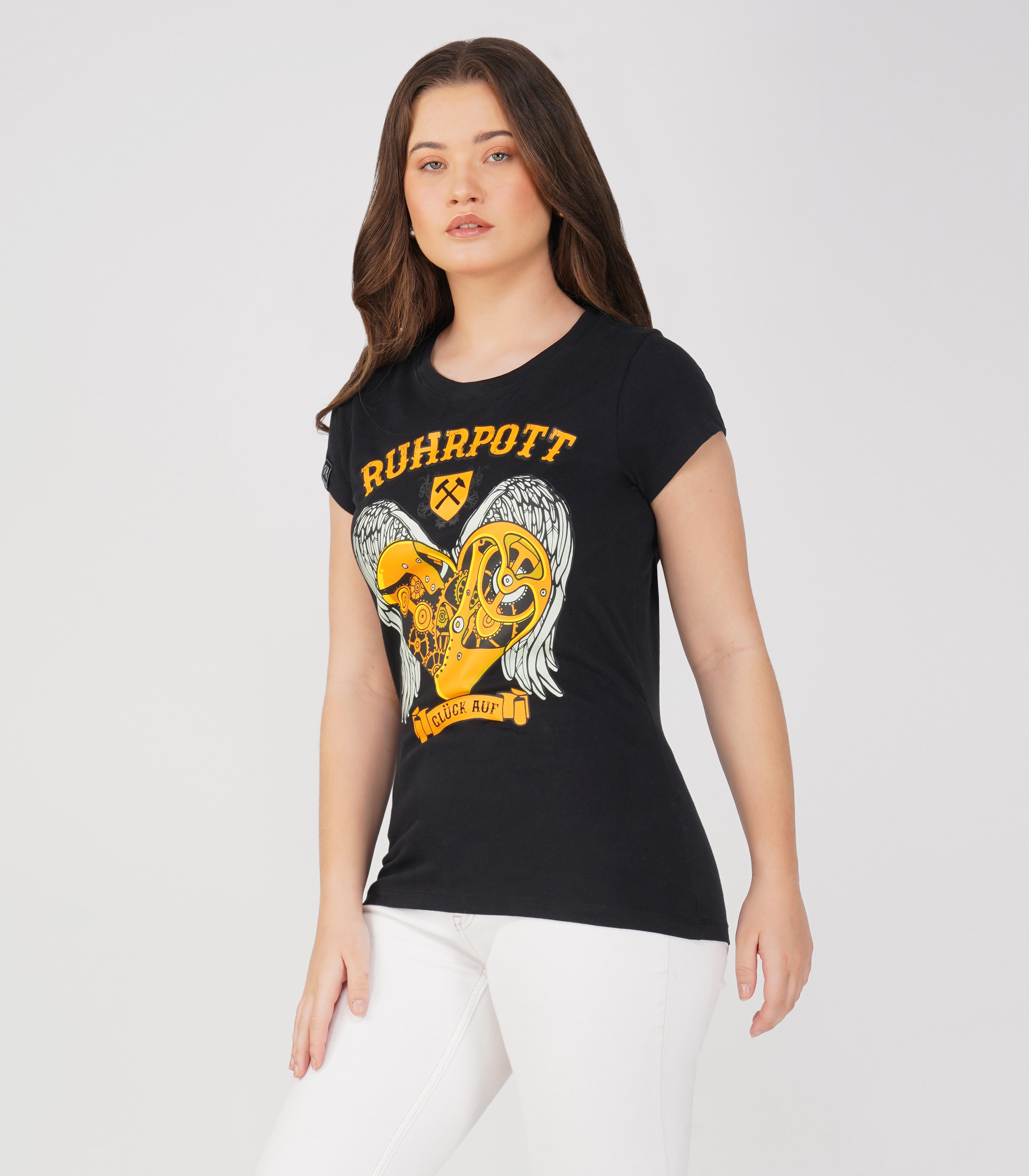 Ruhrpott Round neck T-Shirt Women-RRT546