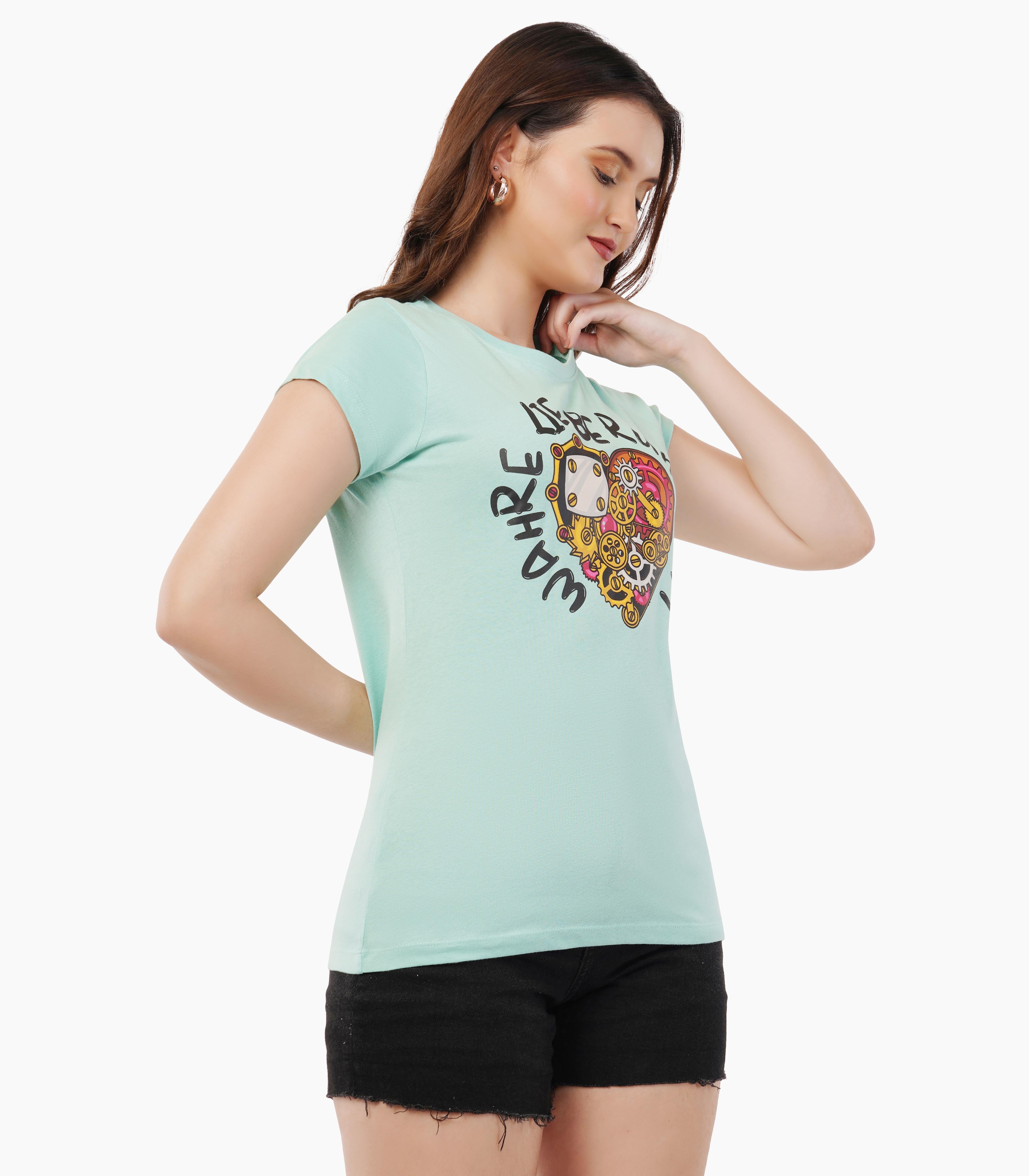 Ruhrpott Round neck T-Shirt Women-RRT552