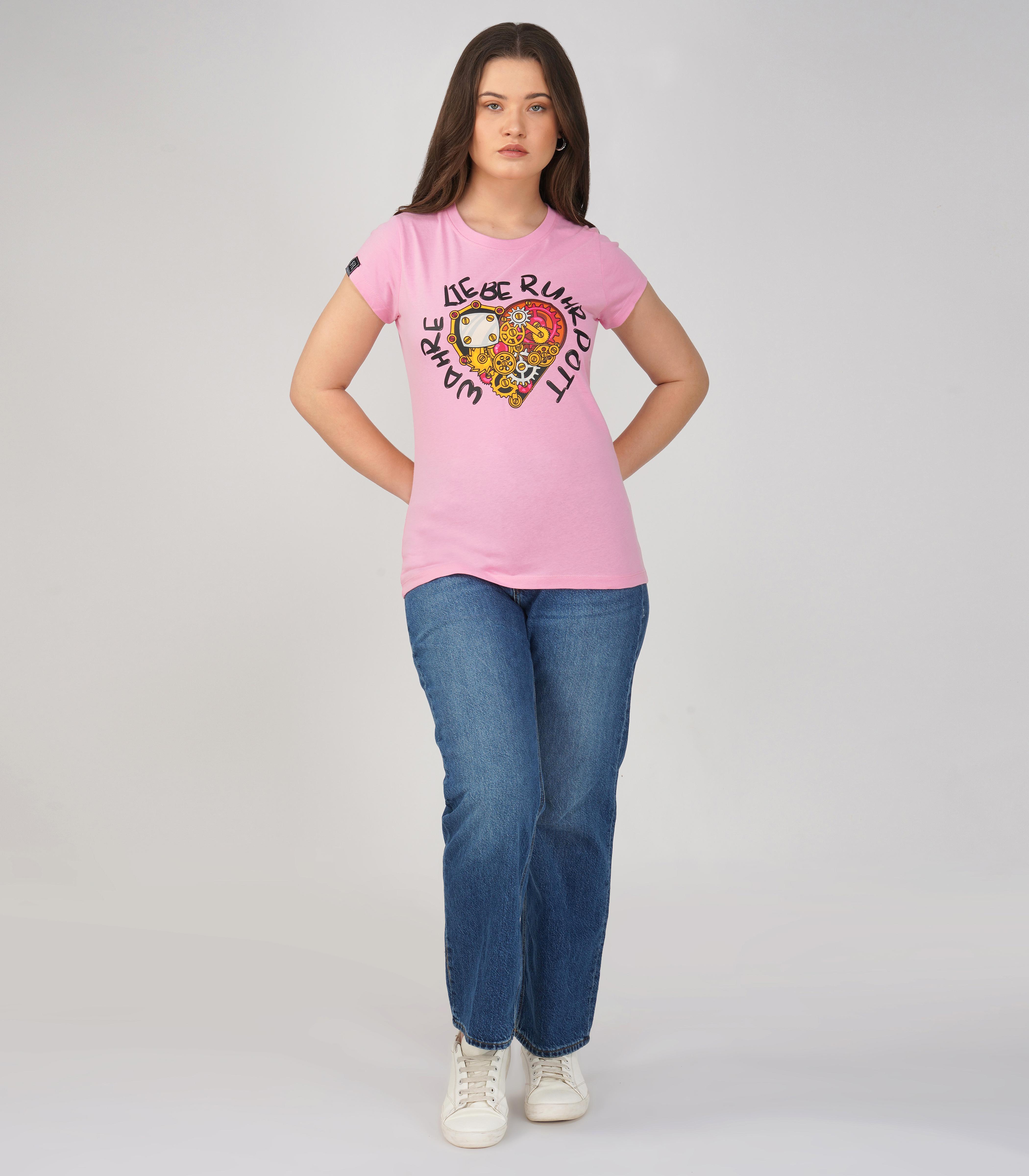 Ruhrpott Round neck T-Shirt Women-RRT553
