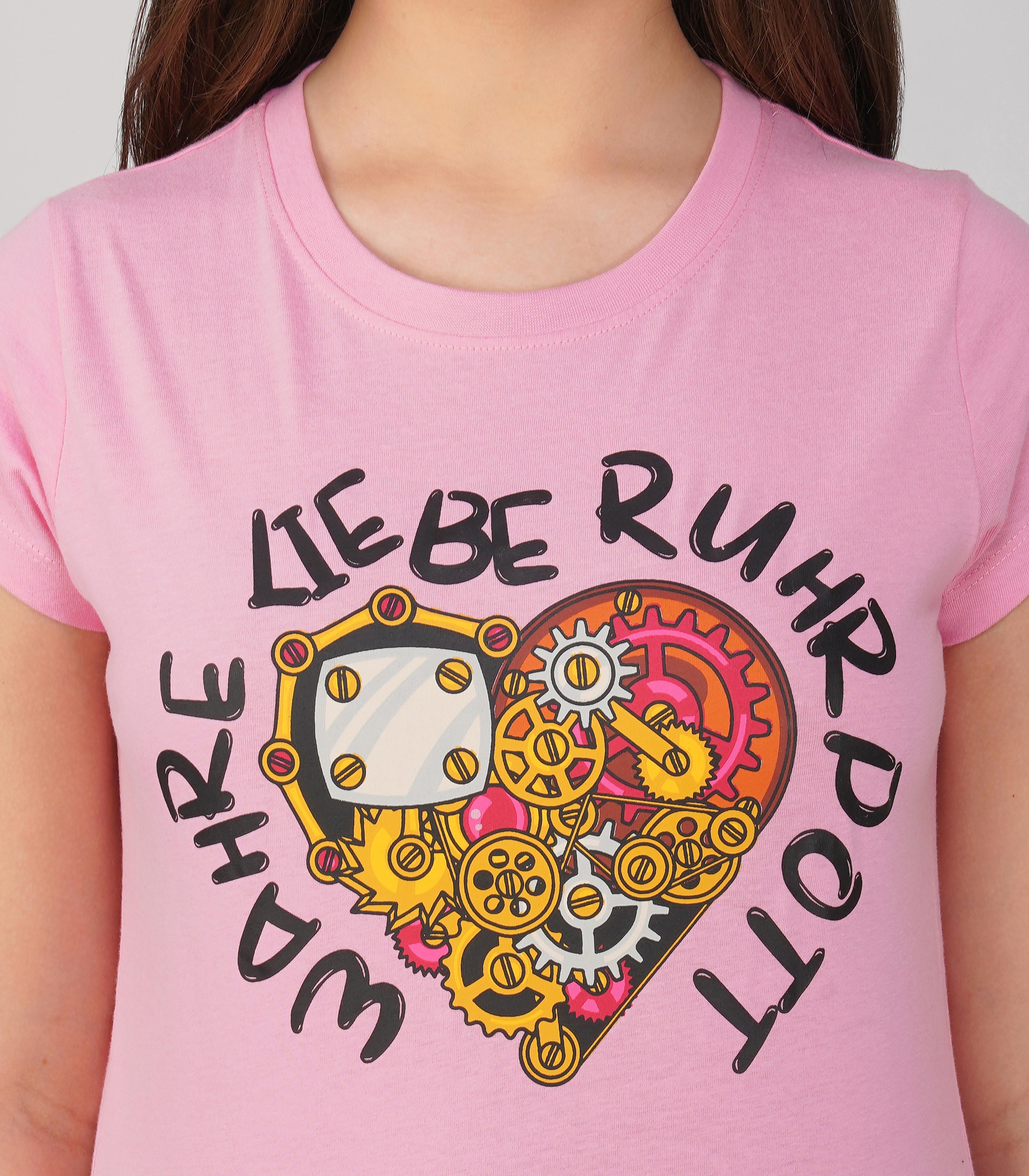 Ruhrpott Round neck T-Shirt Women-RRT553