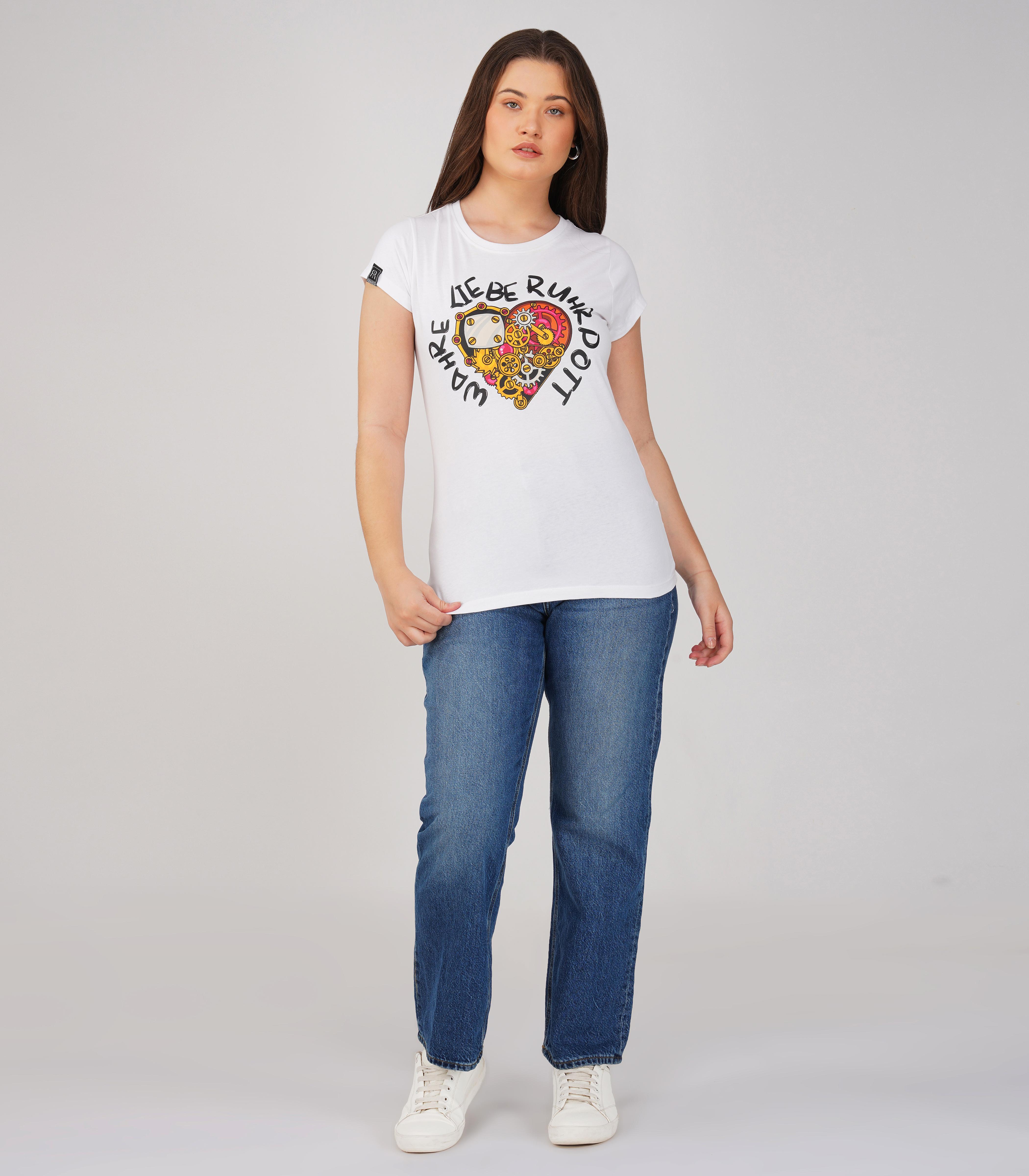 Ruhrpott Round neck T-Shirt Women-RRT554