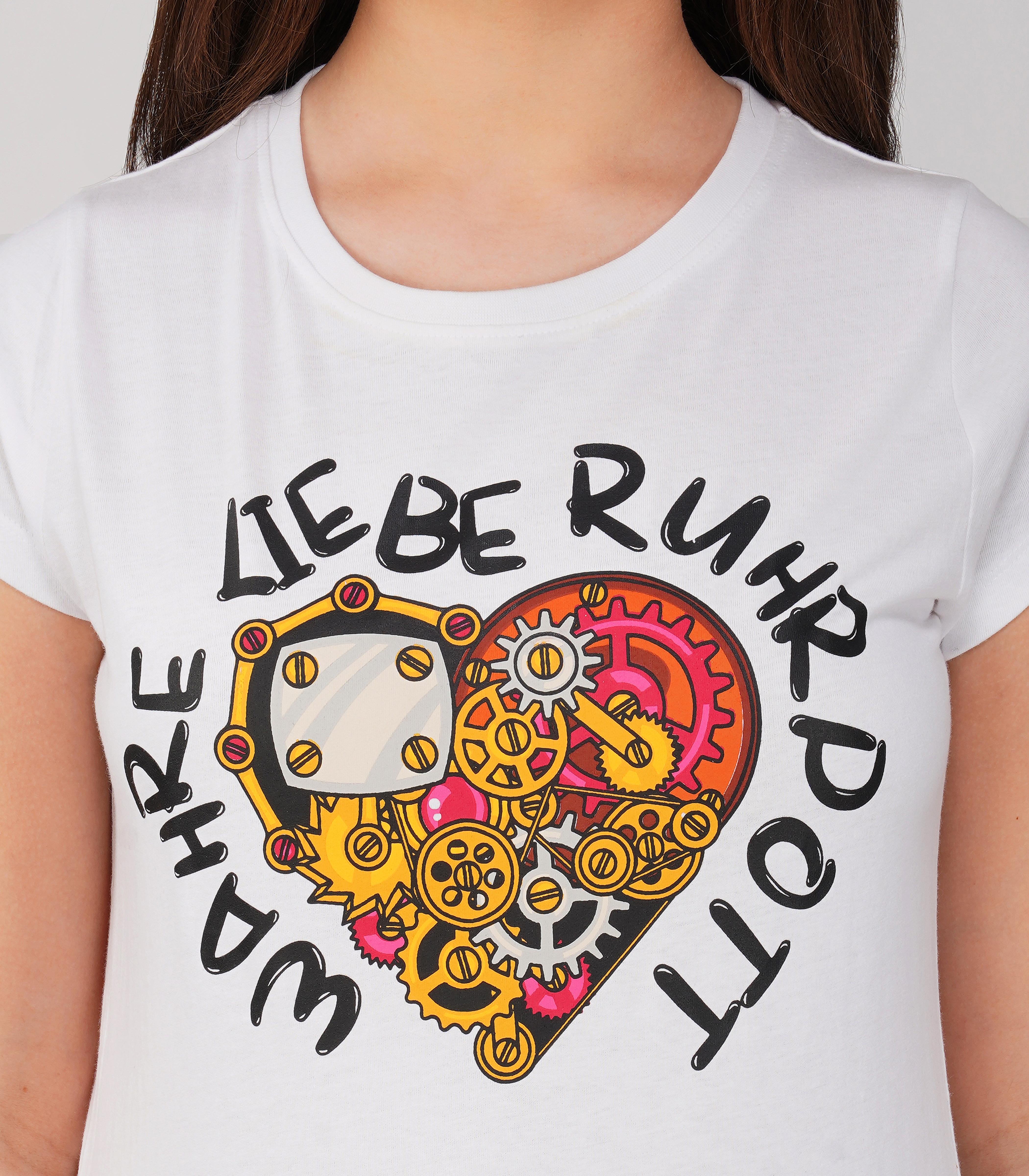 Ruhrpott Round neck T-Shirt Women-RRT554