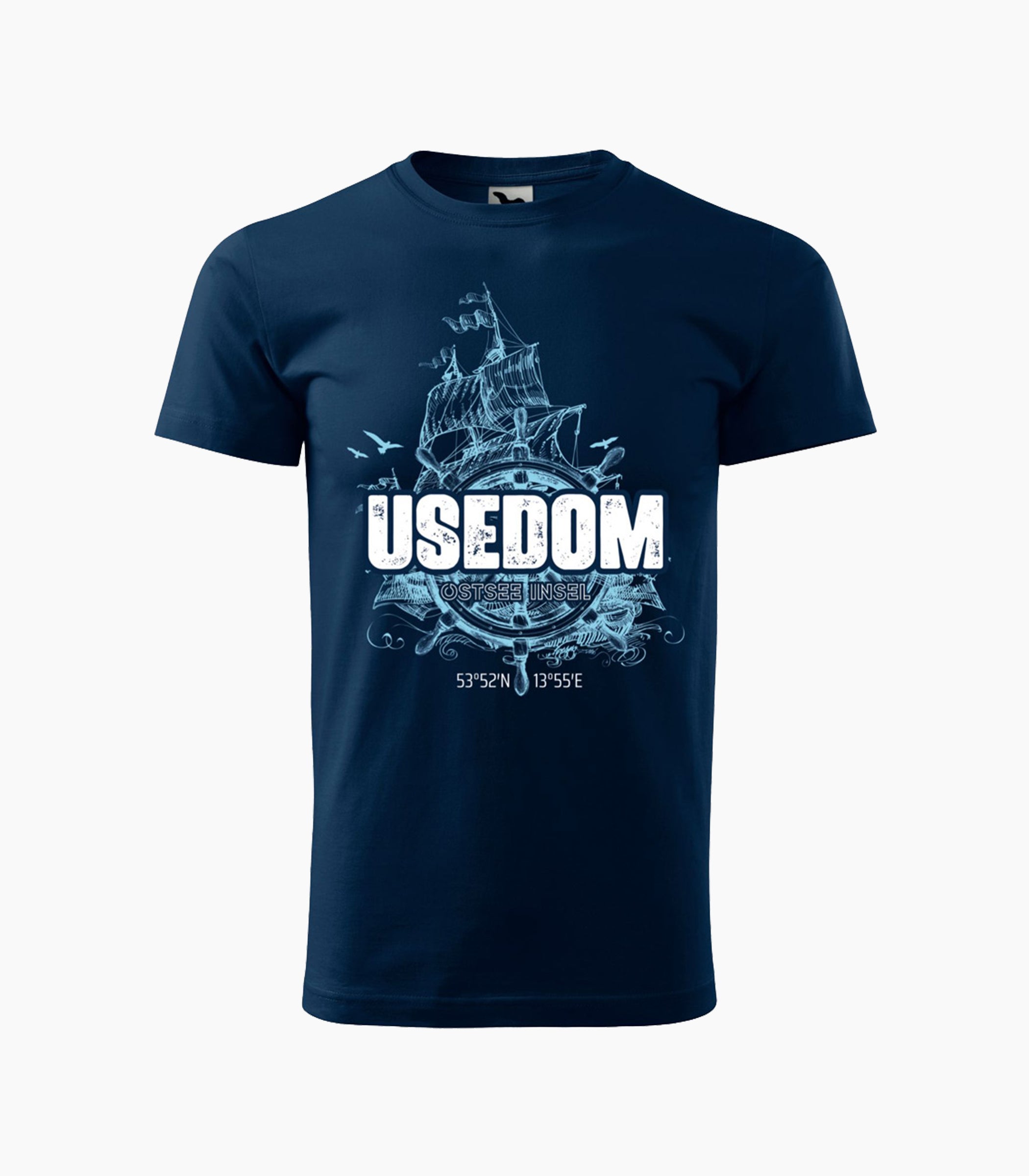 Usedom Round neck T-Shirt Unisex-RRT56 - Robin Ruth