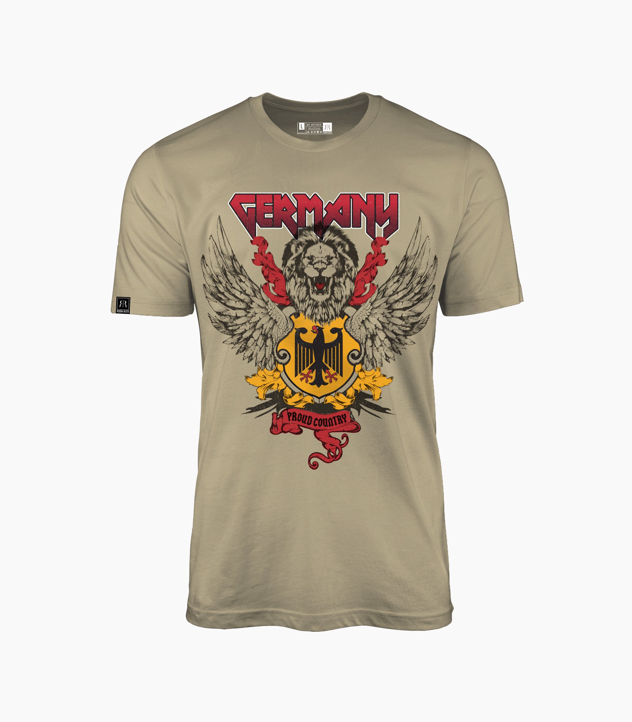 Germany Round neck T-Shirt Unisex-RRT800 - Robin Ruth