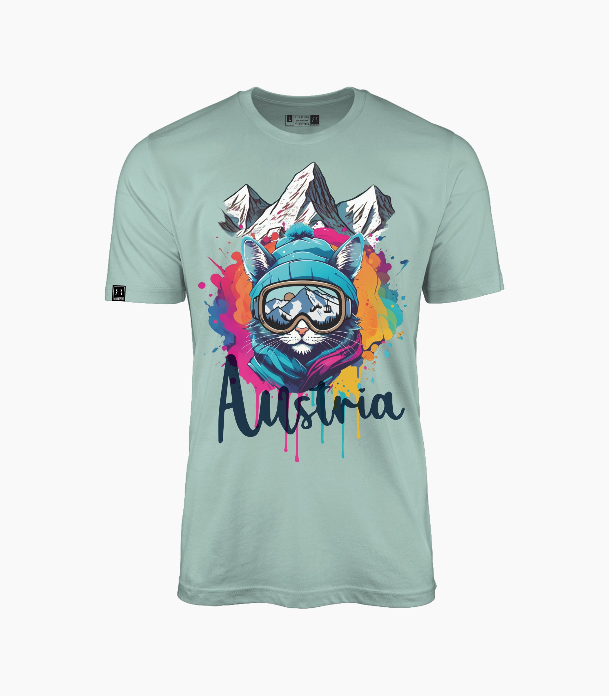 Austria Round neck T-Shirt Unisex-RRT905 - Robin Ruth