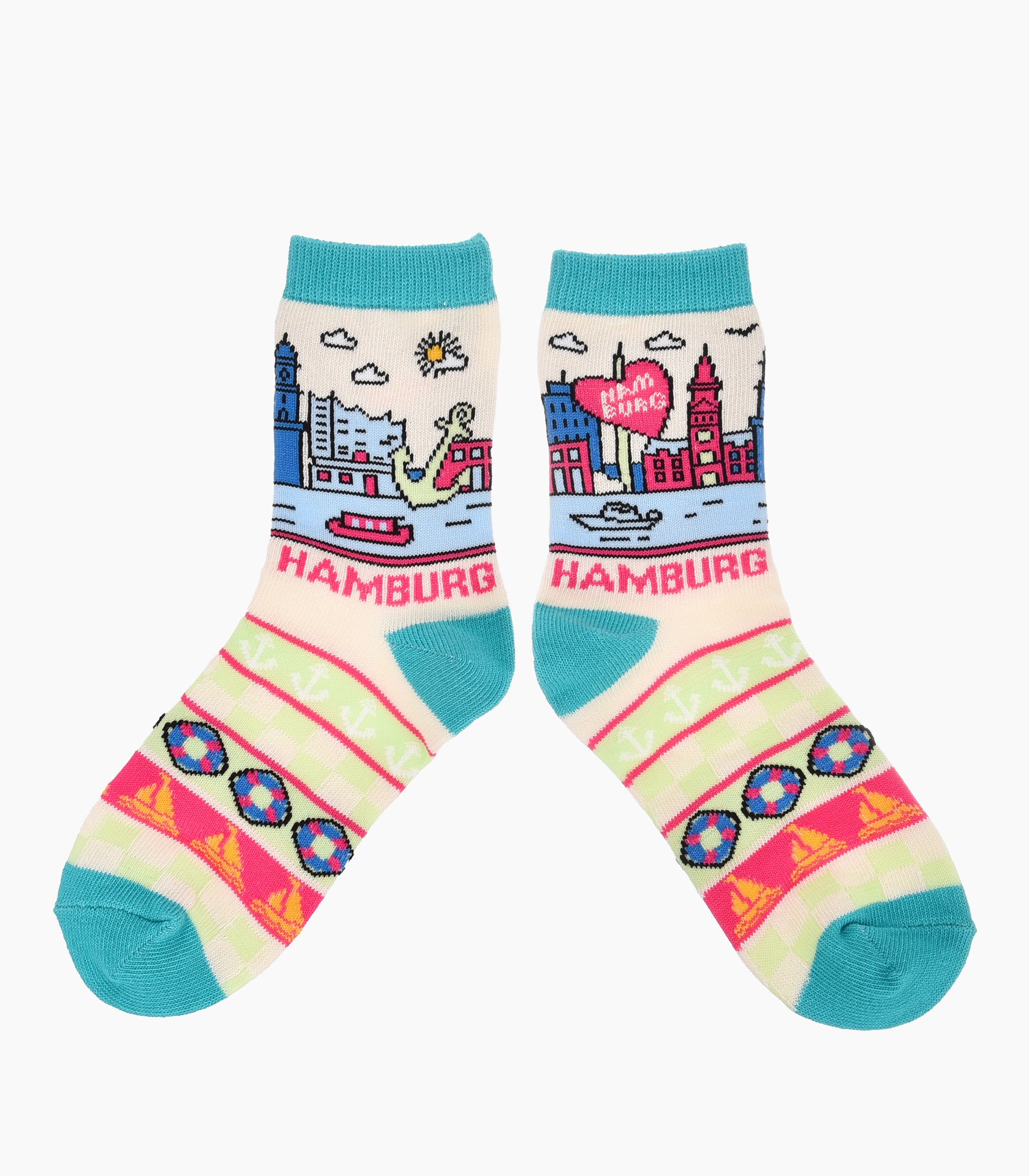 Hamburg Crew Socks Kids - Robin Ruth