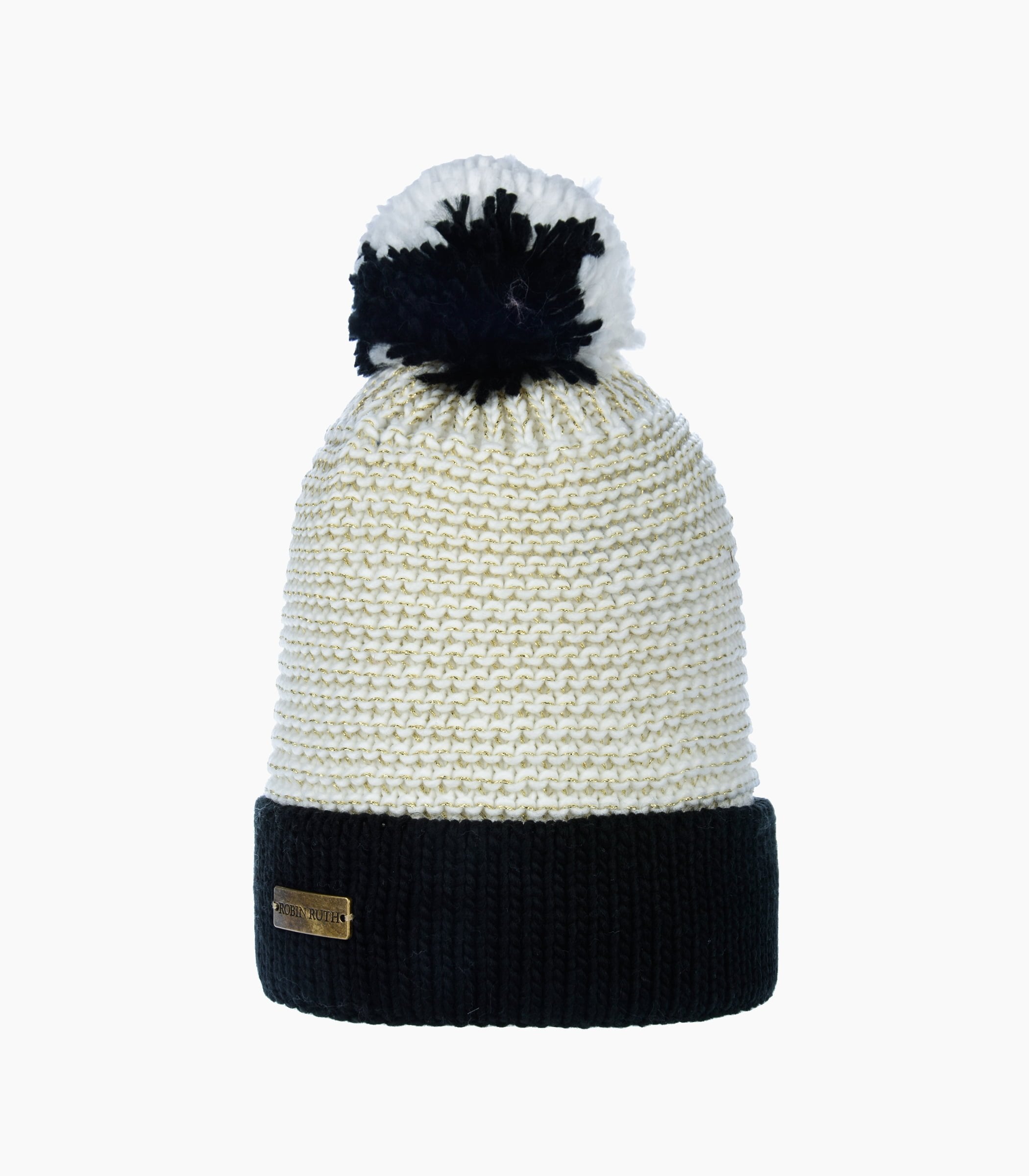 Neutral Winterhat with Pompon - Robin Ruth
