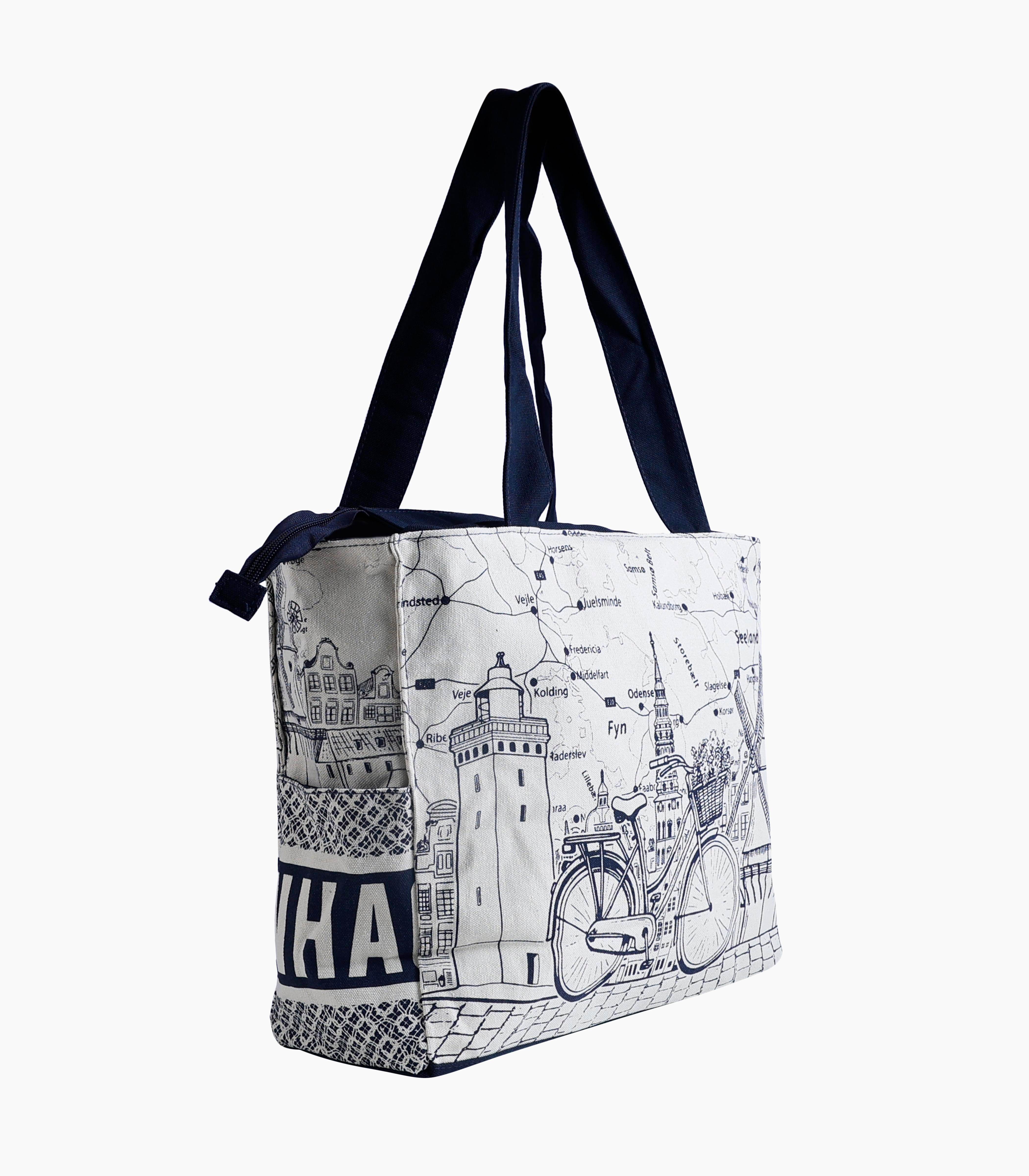Copenhagen Shopper Tote Bag - Large