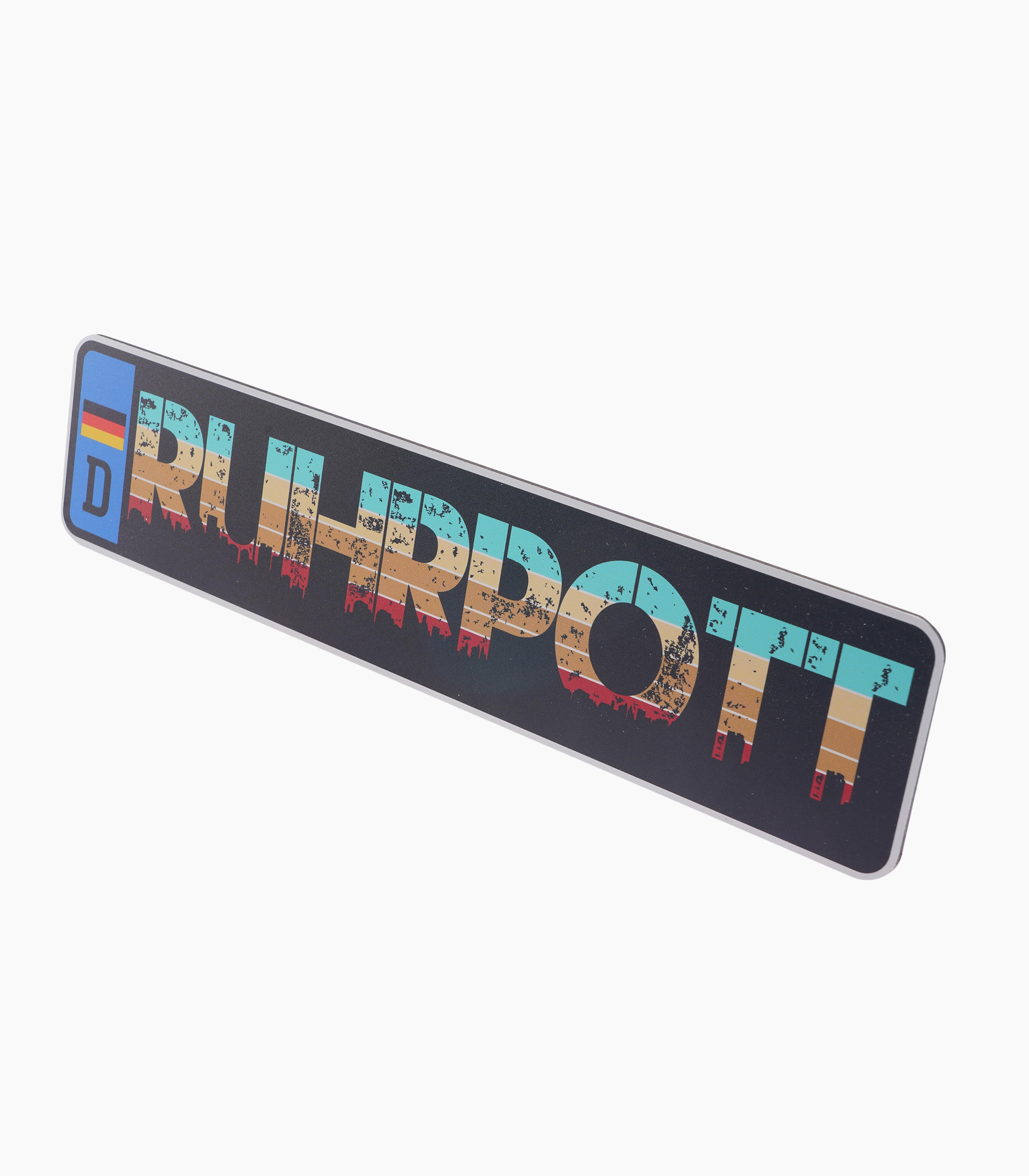 Ruhrpott Decorative License Plate