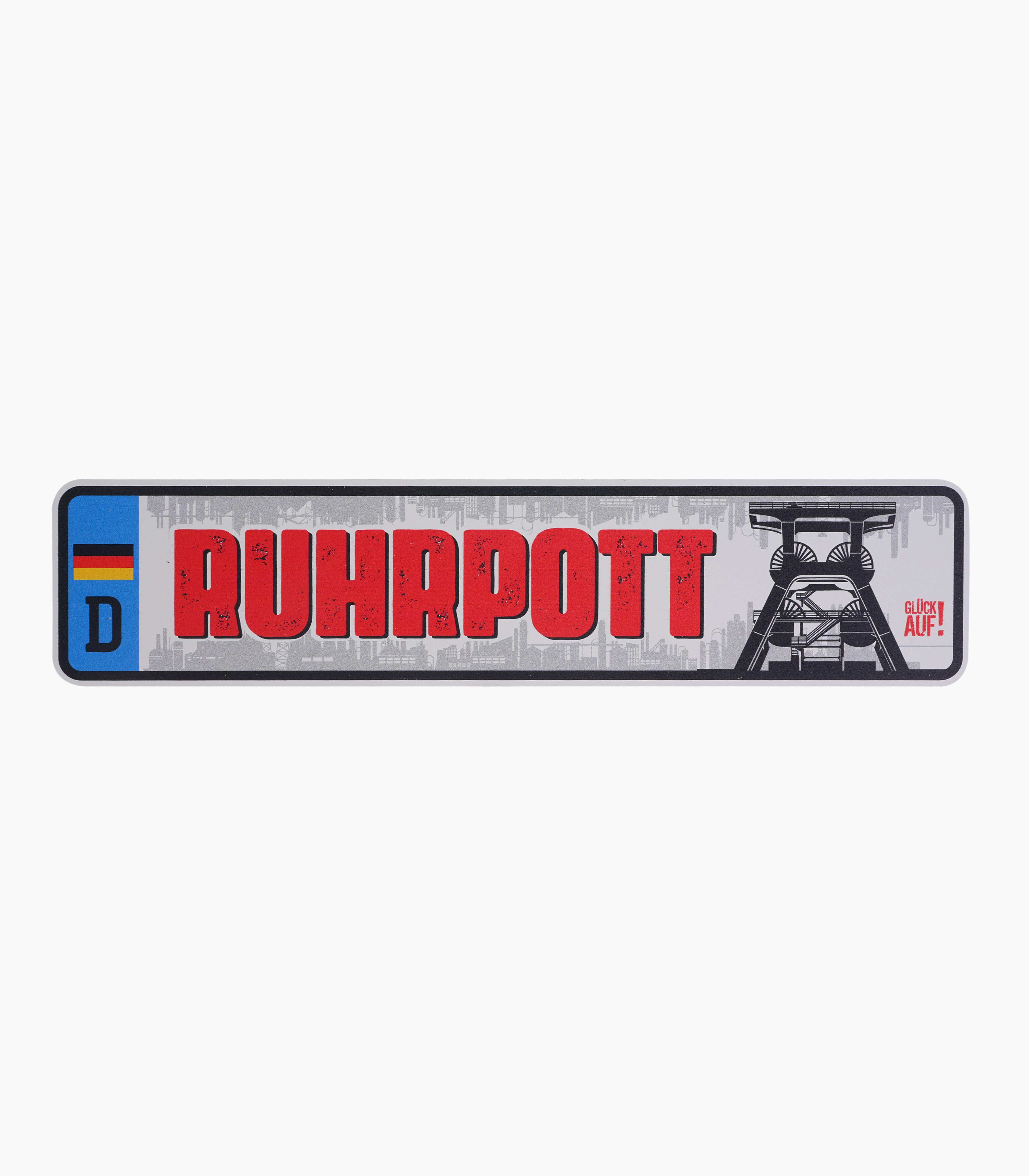 Ruhrpott Decorative License Plate